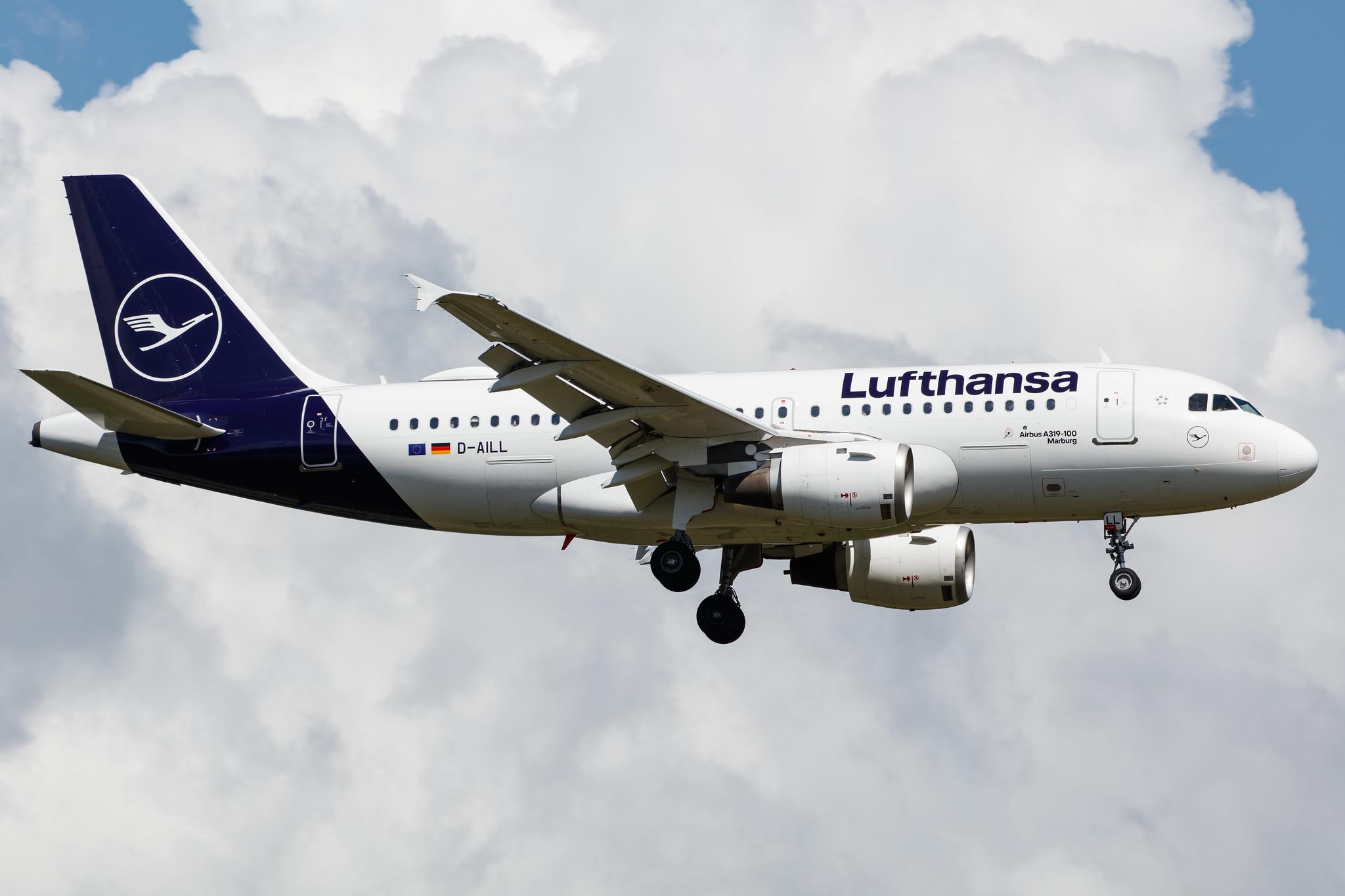Frankfurt Airport: Lufthansa (LH / DLH) |  Airbus A319-114 A319 | D-AILL | MSN 0689
