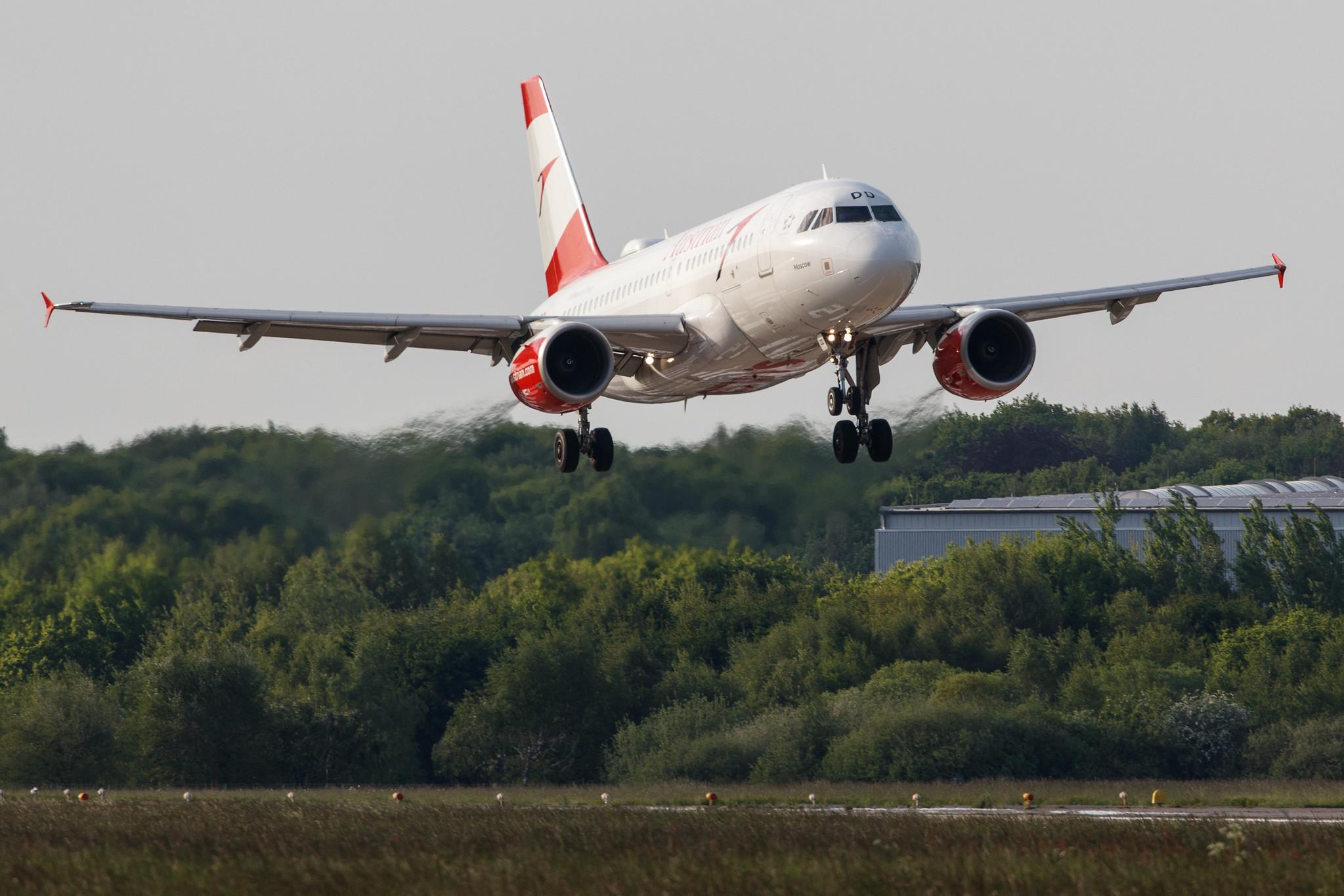 Hamburg Airport: Austrian Airlines (OS / AUA) |  Airbus A319-112 A319 | OE-LDD | MSN 2416