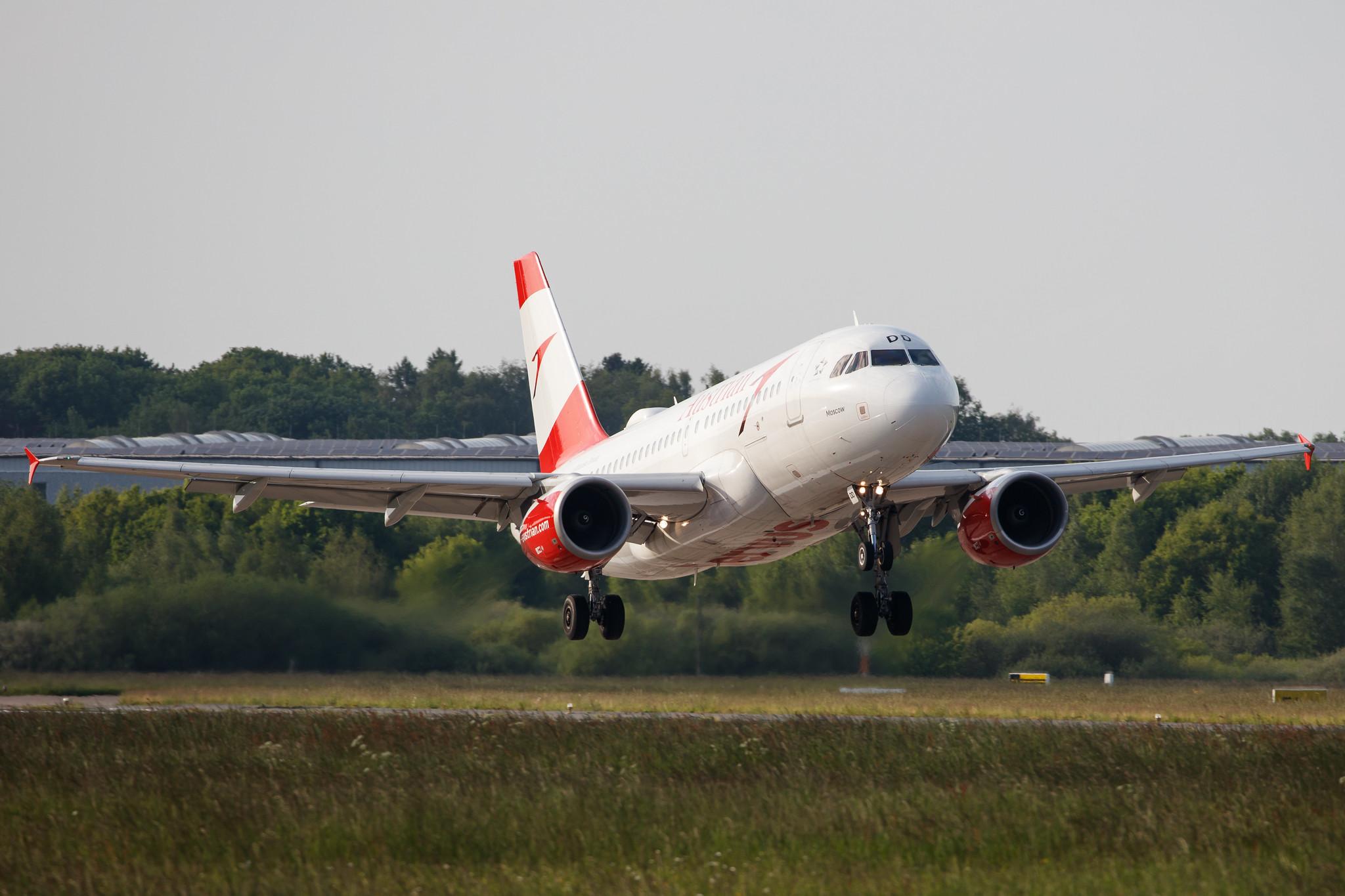 Hamburg Airport: Austrian Airlines (OS / AUA) |  Airbus A319-112 A319 | OE-LDD | MSN 2416