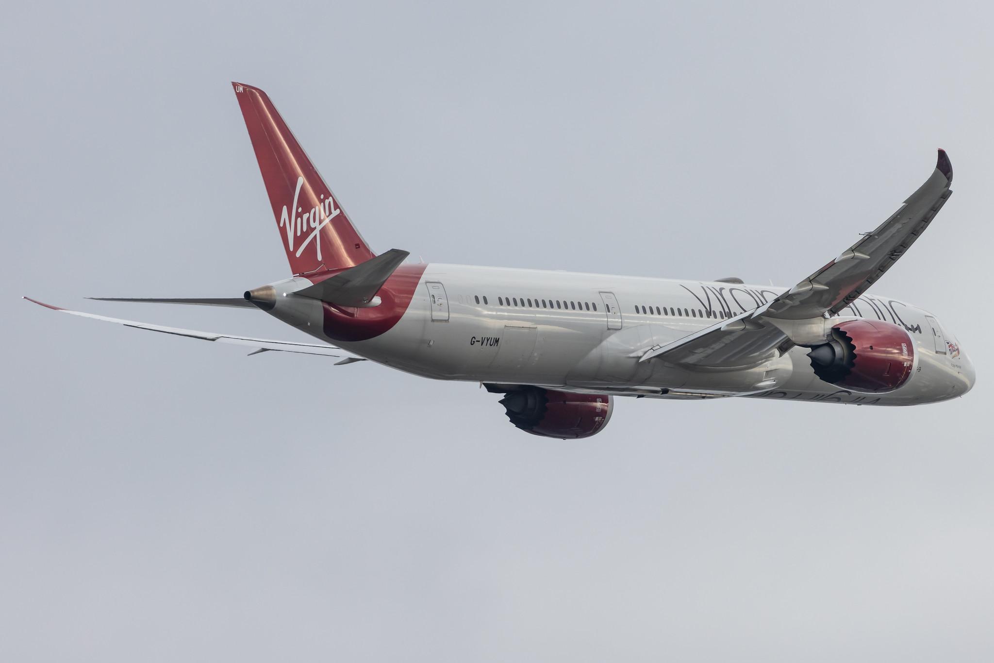London Heathrow: Virgin Atlantic (VS / VIR) |  Boeing 787-9 Dreamliner B789 | G-VYUM | MSN 37970
