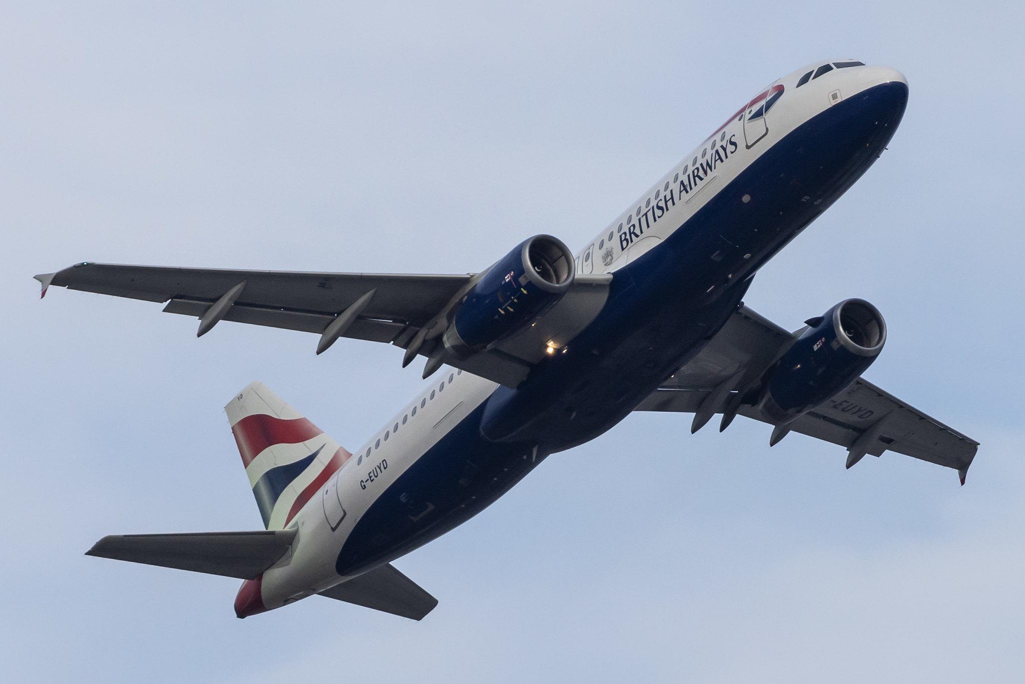 London Heathrow: British Airways (BA / BAW) |  Airbus A320-232 A320 | G-EUYD | MSN 3726