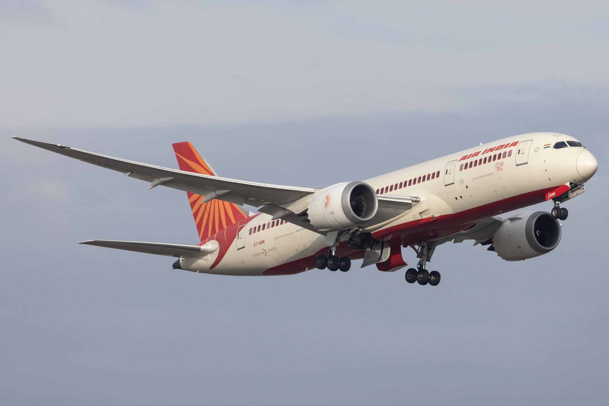 London Heathrow: Air India (AI / AIC) |  Boeing 787-8 Dreamliner B788 | VT-ANM | MSN 36284