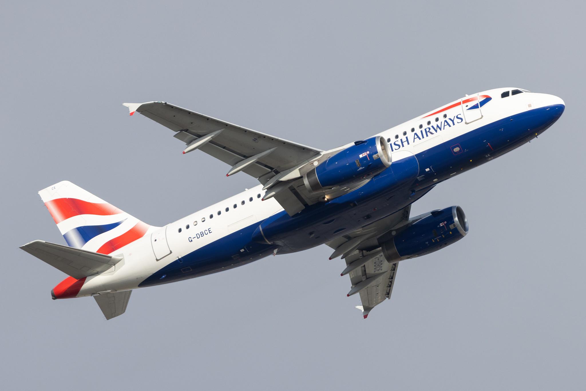 London Heathrow: British Airways (BA / BAW) |  Airbus A319-131 A319 | G-DBCE | MSN 2429