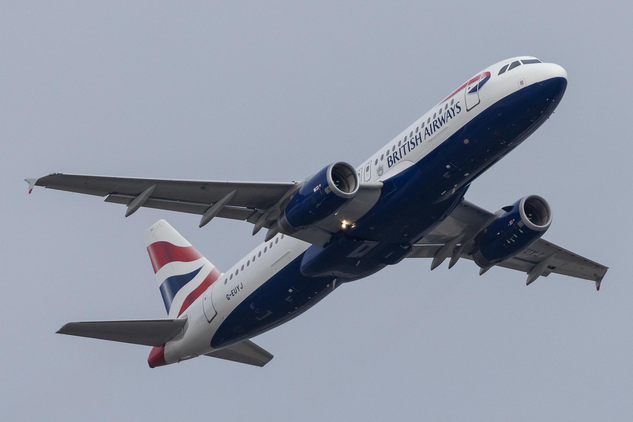 London Heathrow: British Airways (BA / BAW) |  Airbus A320-232 A320 | G-EUYJ | MSN 4464