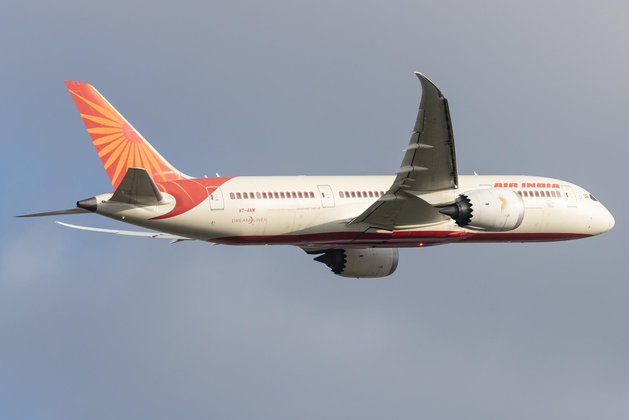 London Heathrow: Air India (AI / AIC) |  Boeing 787-8 Dreamliner B788 | VT-ANM | MSN 36284