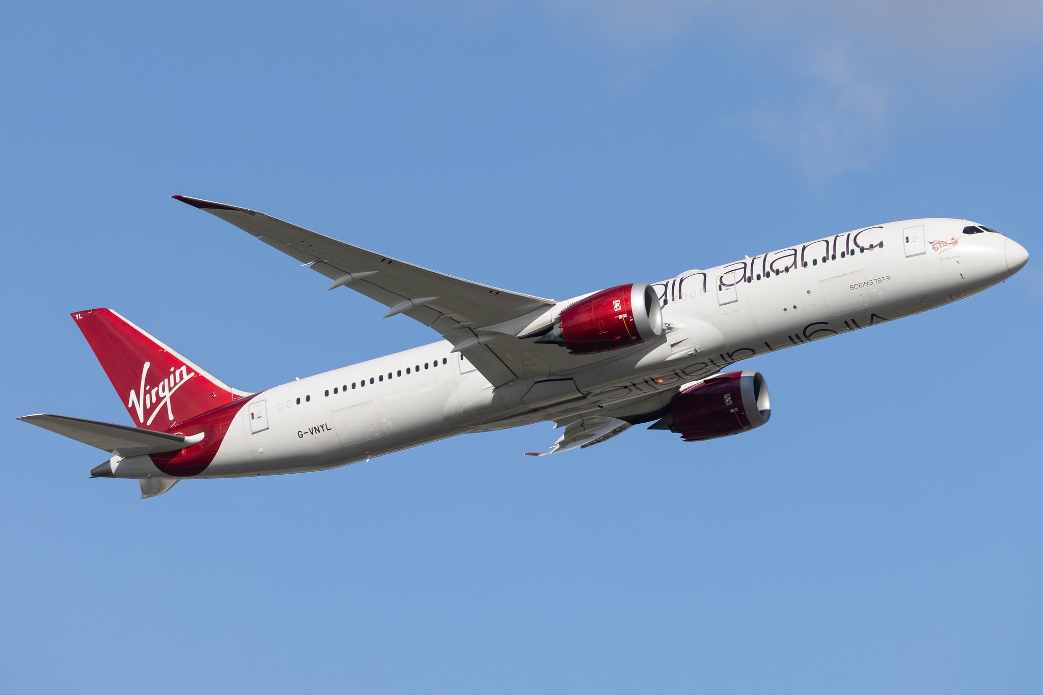 London Heathrow: Virgin Atlantic (VS / VIR) |  Boeing 787-9 Dreamliner B789 | G-VNYL | MSN 37981