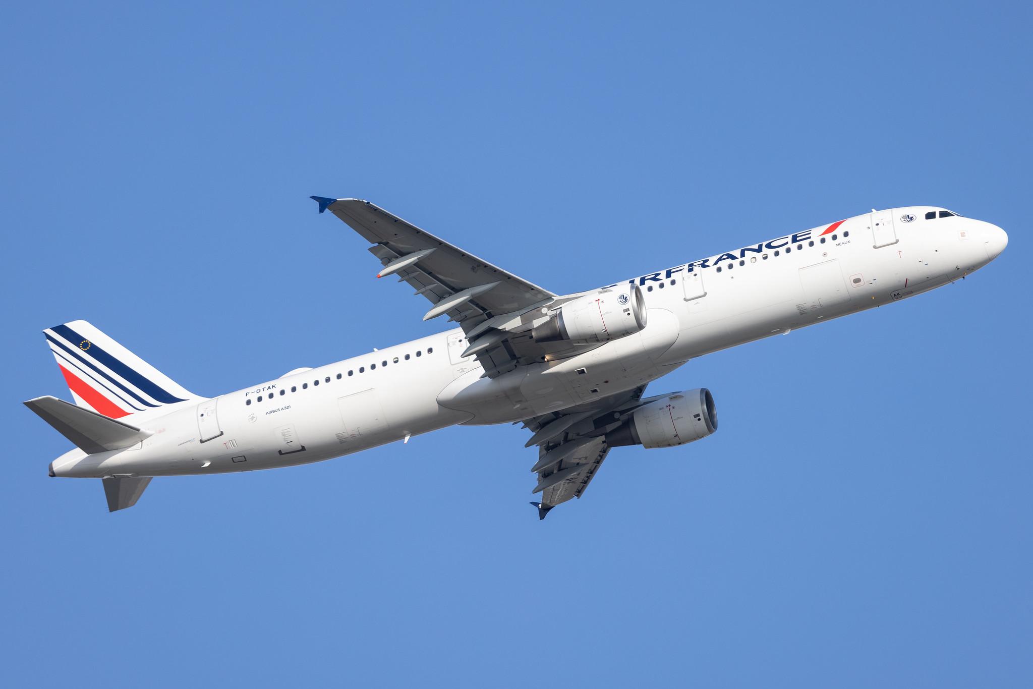 London Heathrow: Air France (AF / AFR) |  Airbus A321-212 A321 | F-GTAK | MSN 1658
