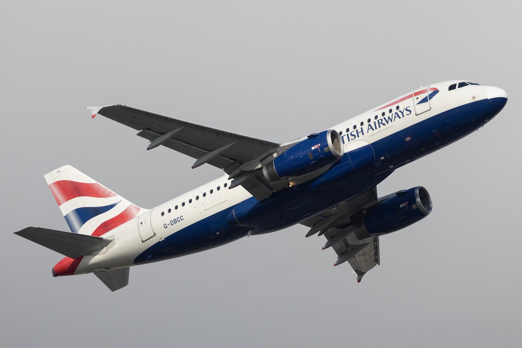 London Heathrow: British Airways (BA / BAW) |  Airbus A319-131 A319 | G-DBCC | MSN 2194