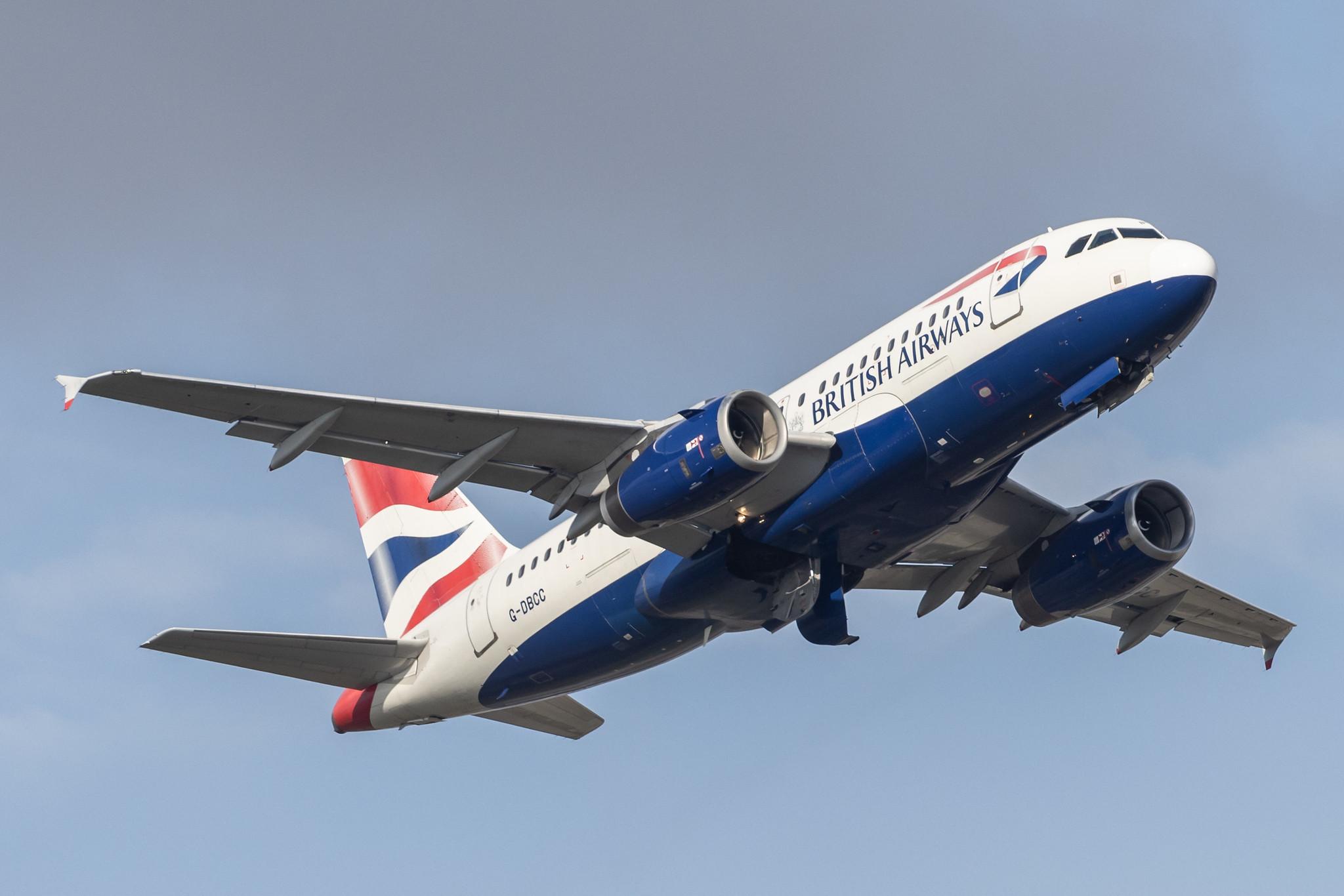 London Heathrow: British Airways (BA / BAW) |  Airbus A319-131 A319 | G-DBCC | MSN 2194