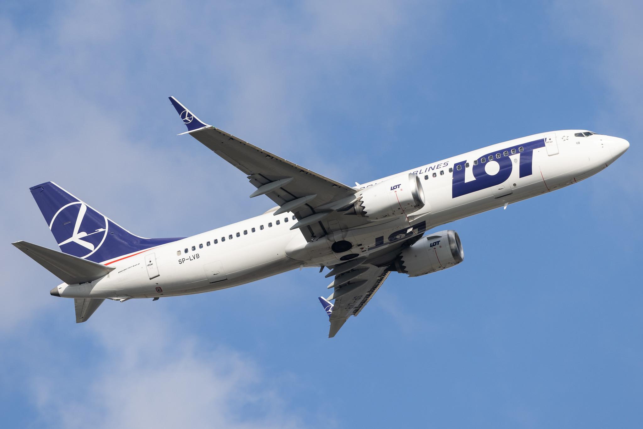 London Heathrow: LOT (LO / LOT) |  Boeing 737 MAX 8 B38M | SP-LVB | MSN 64068