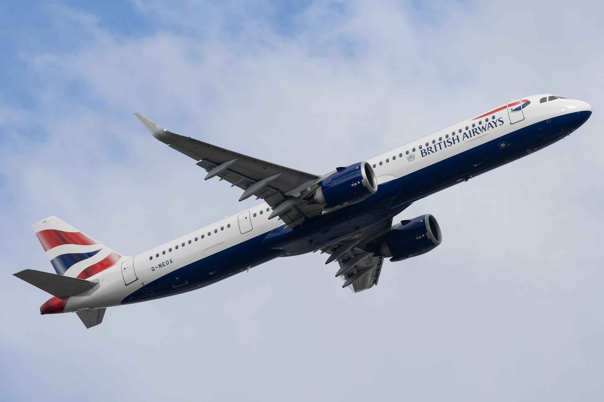 London Heathrow: British Airways (BA / BAW) |  Airbus A321-251NX A21N | G-NEOX | MSN 9162