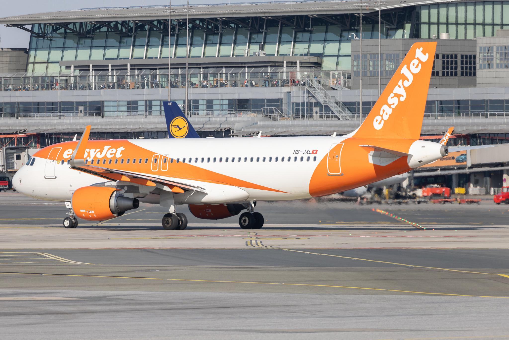 Hamburg Airport: easyJet (U2 / EZY) | Operator: easyJet Switzerland |  Airbus A320-214 A320 | HB-JXL | MSN 8075
