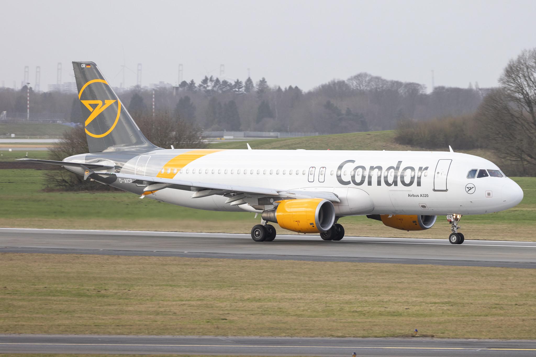 Hamburg Airport: Condor (DE / CFG) |  Airbus A320-214 A320 | D-AICR | MSN 4463