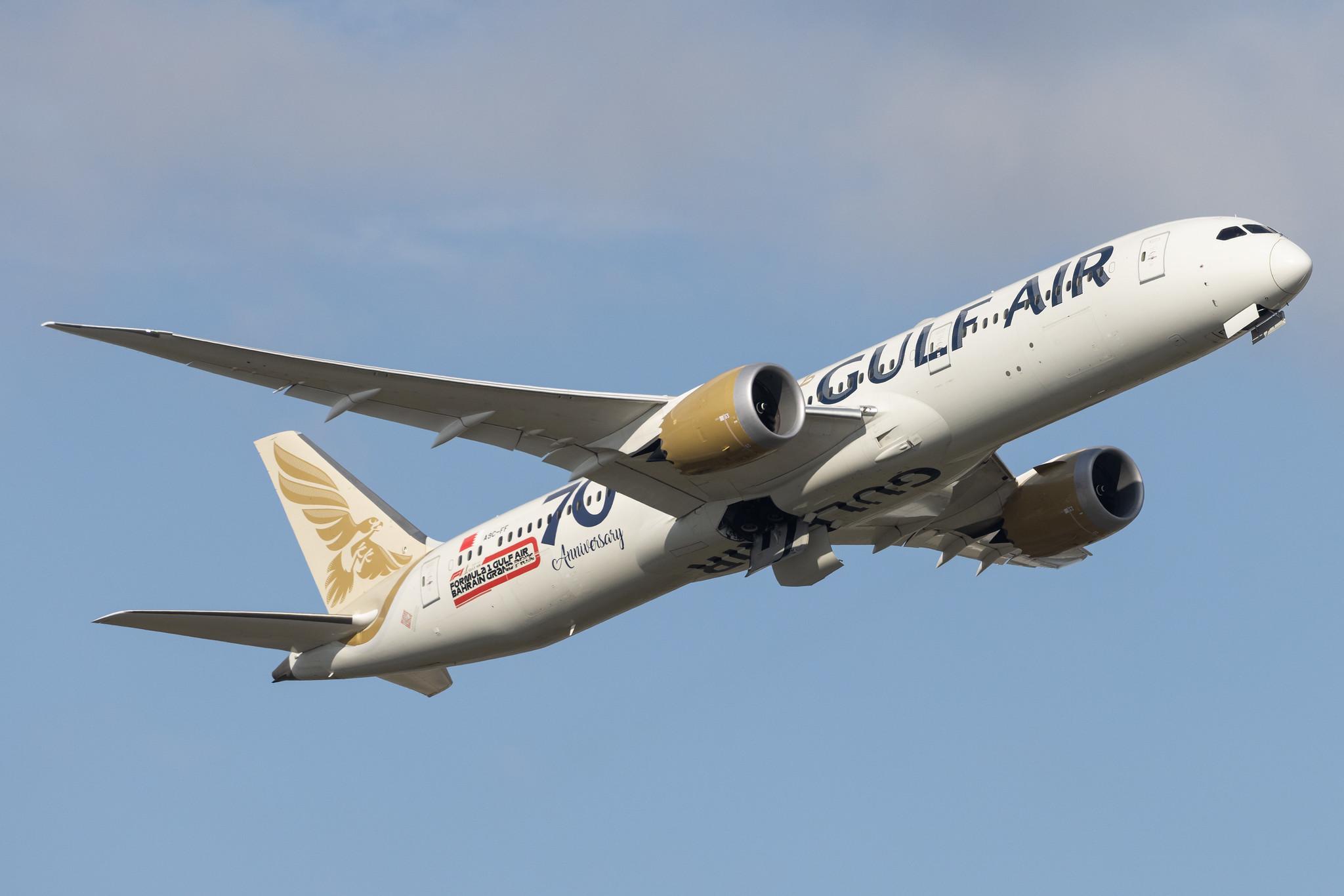 London Heathrow: Gulf Air (GF / GFA) |  Boeing 787-9 Dreamliner B789 | A9C-FF | MSN 39985