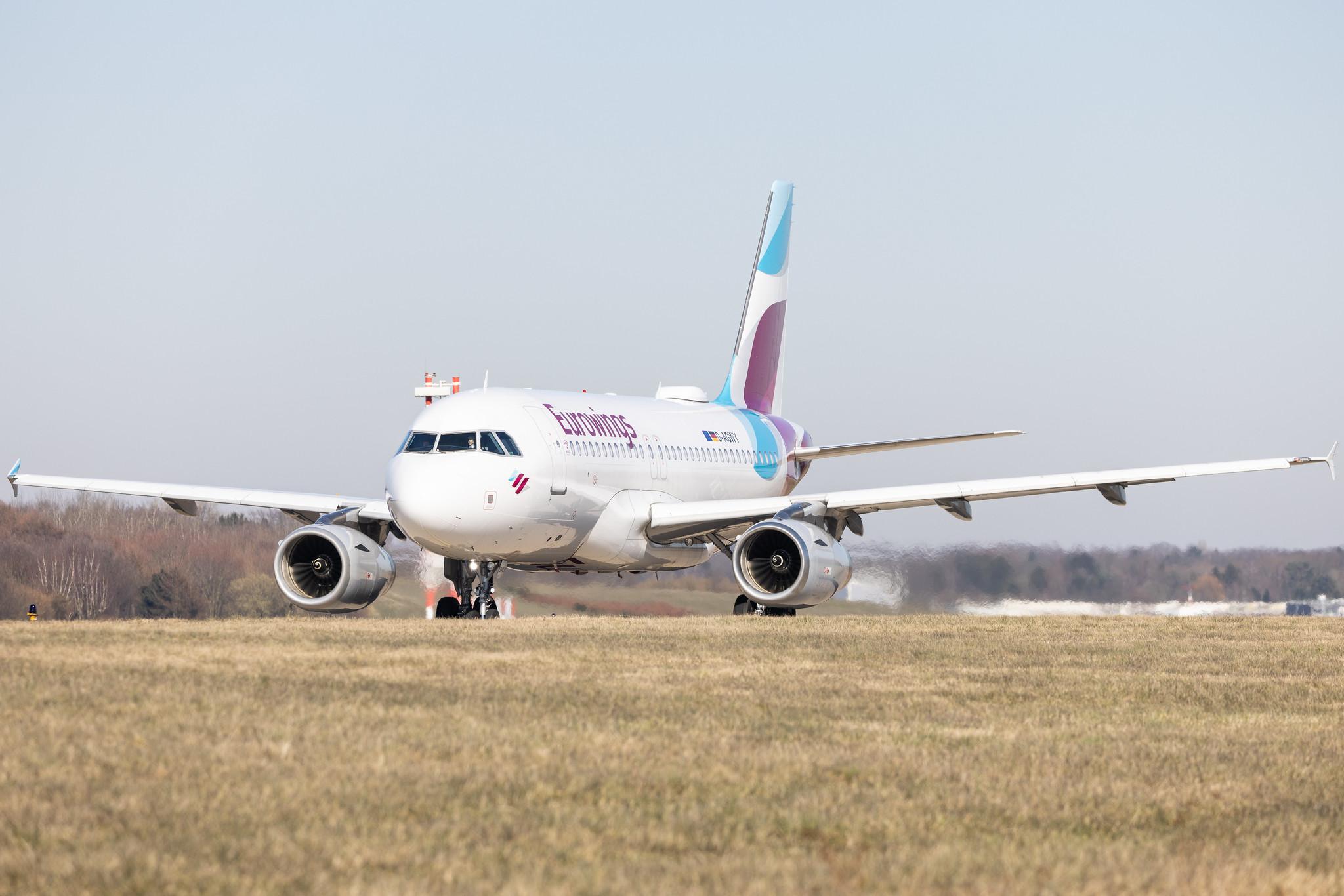 Hamburg Airport: Eurowings (EW / EWG) |  Airbus A319-132 A319 | D-AGWY | MSN 5941