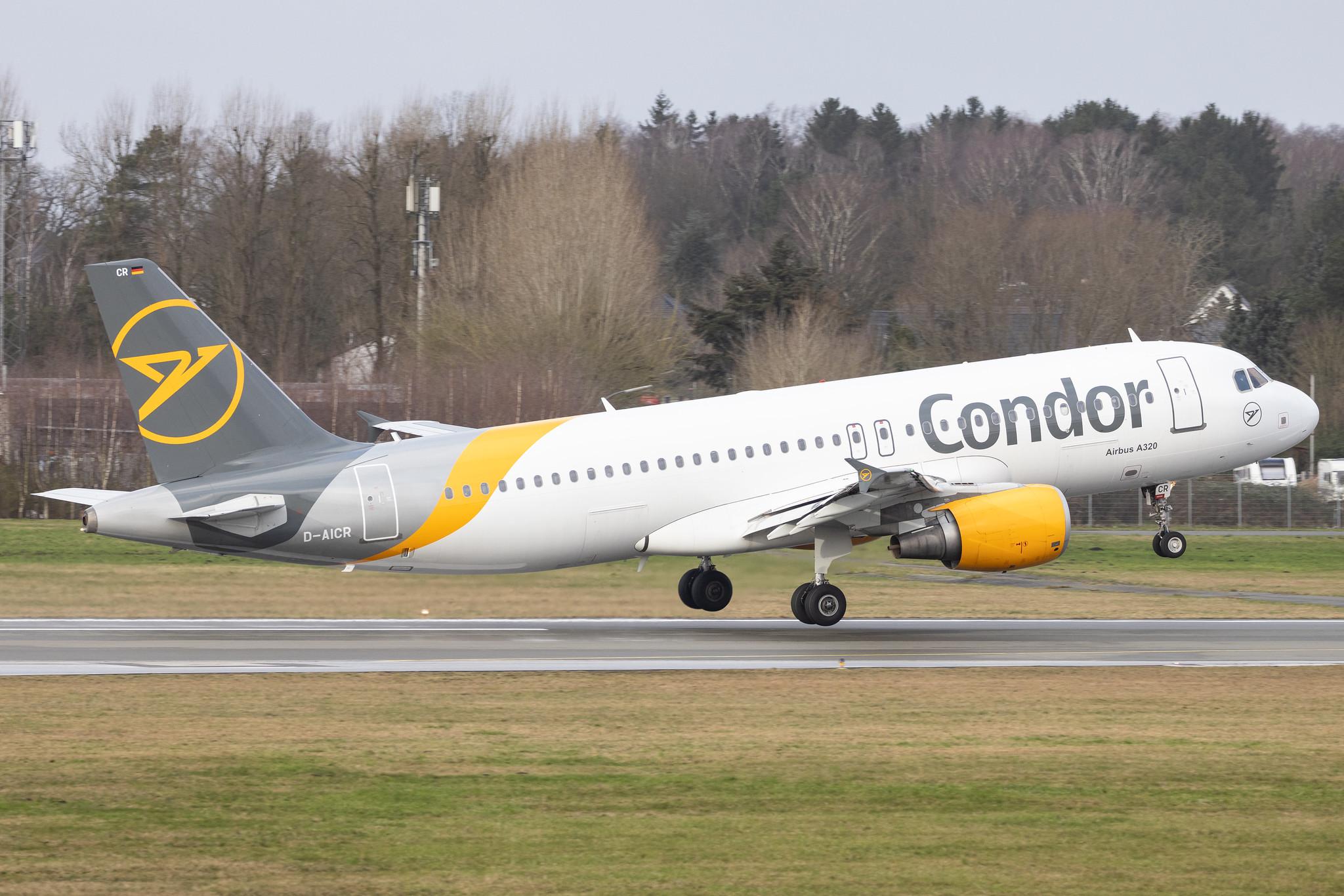 Hamburg Airport: Condor (DE / CFG) |  Airbus A320-214 A320 | D-AICR | MSN 4463