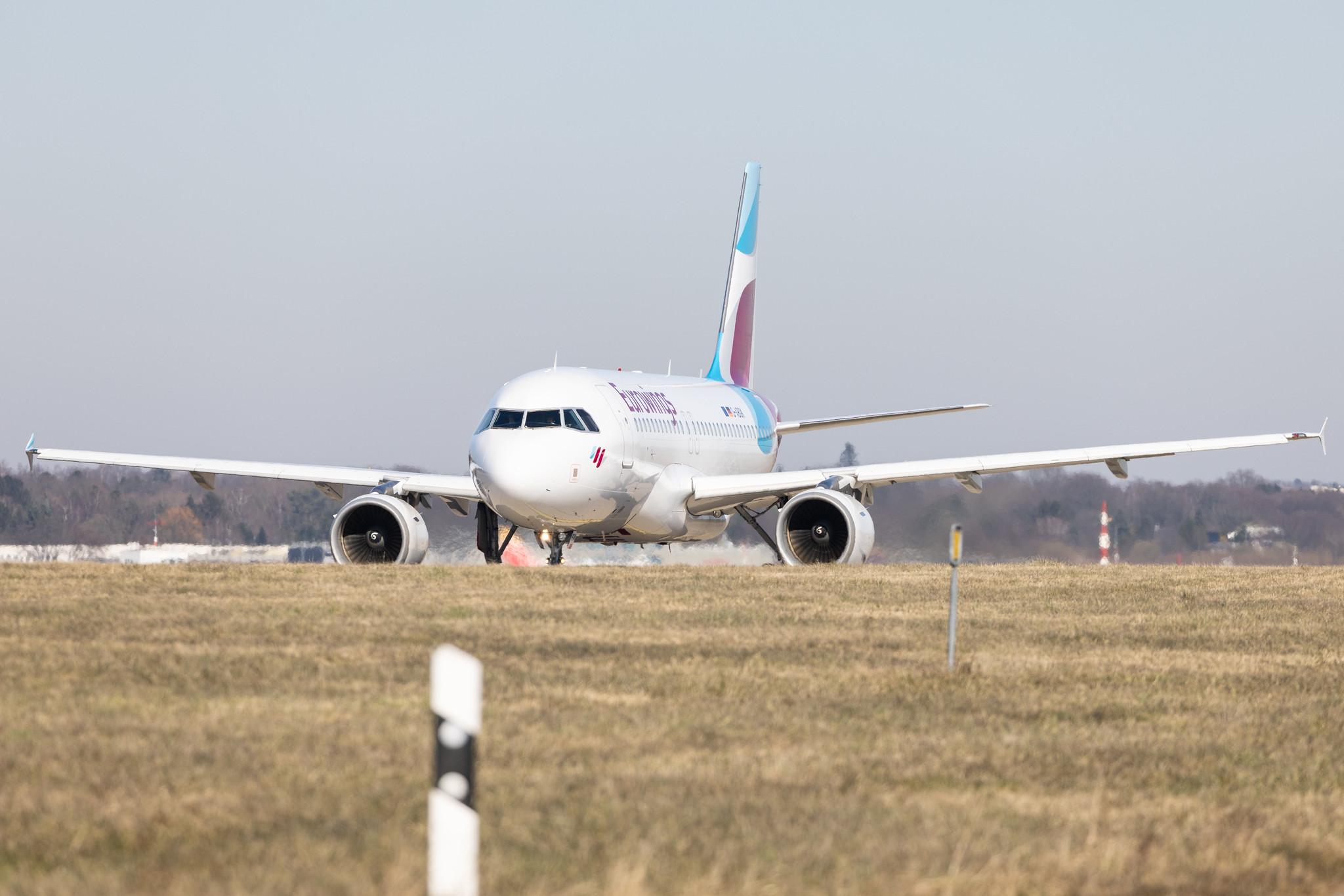 Hamburg Airport: Eurowings (EW / EWG) |  Airbus A319-112 A319 | D-ABGK | MSN 3447