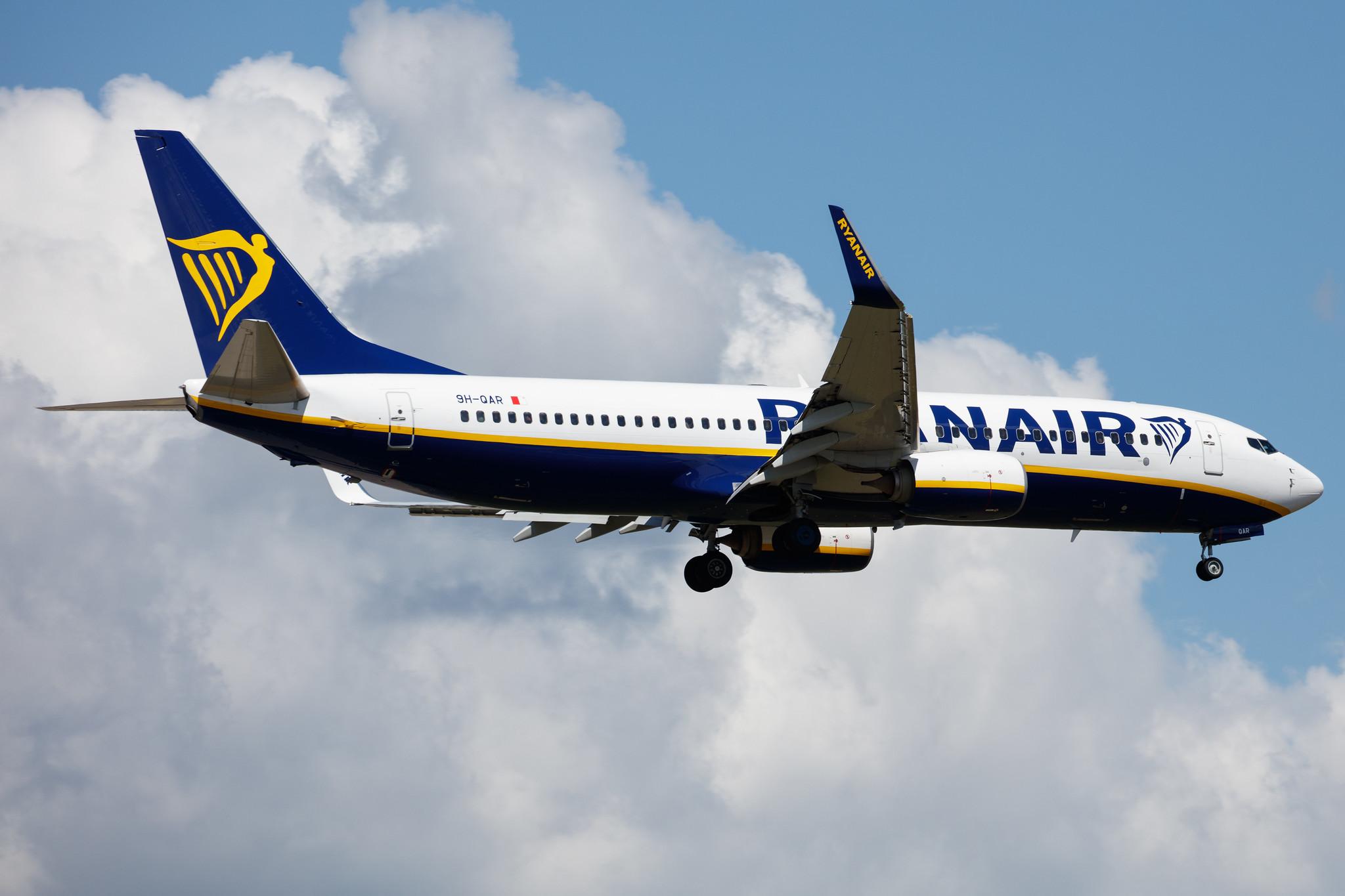 Frankfurt Airport: Ryanair (FR / RYR) | Operator: Malta Air |  Boeing 737-8AS B738 | 9H-QAR | MSN 44692