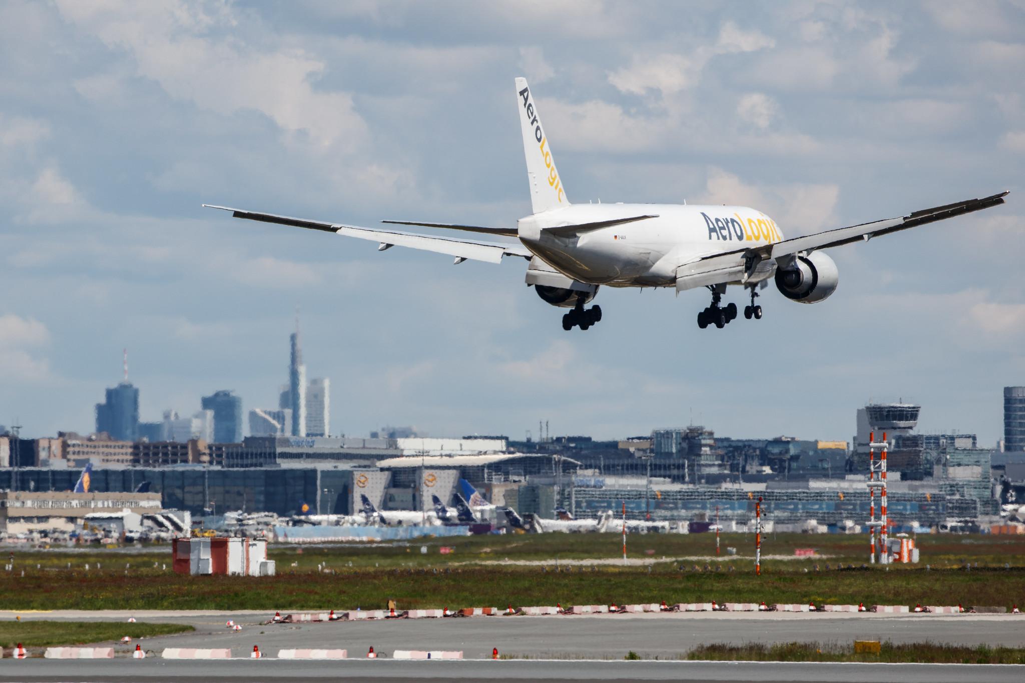 Frankfurt Airport: AeroLogic (3S / BOX) |  Boeing 777-F B77L | D-AALN | MSN 66632