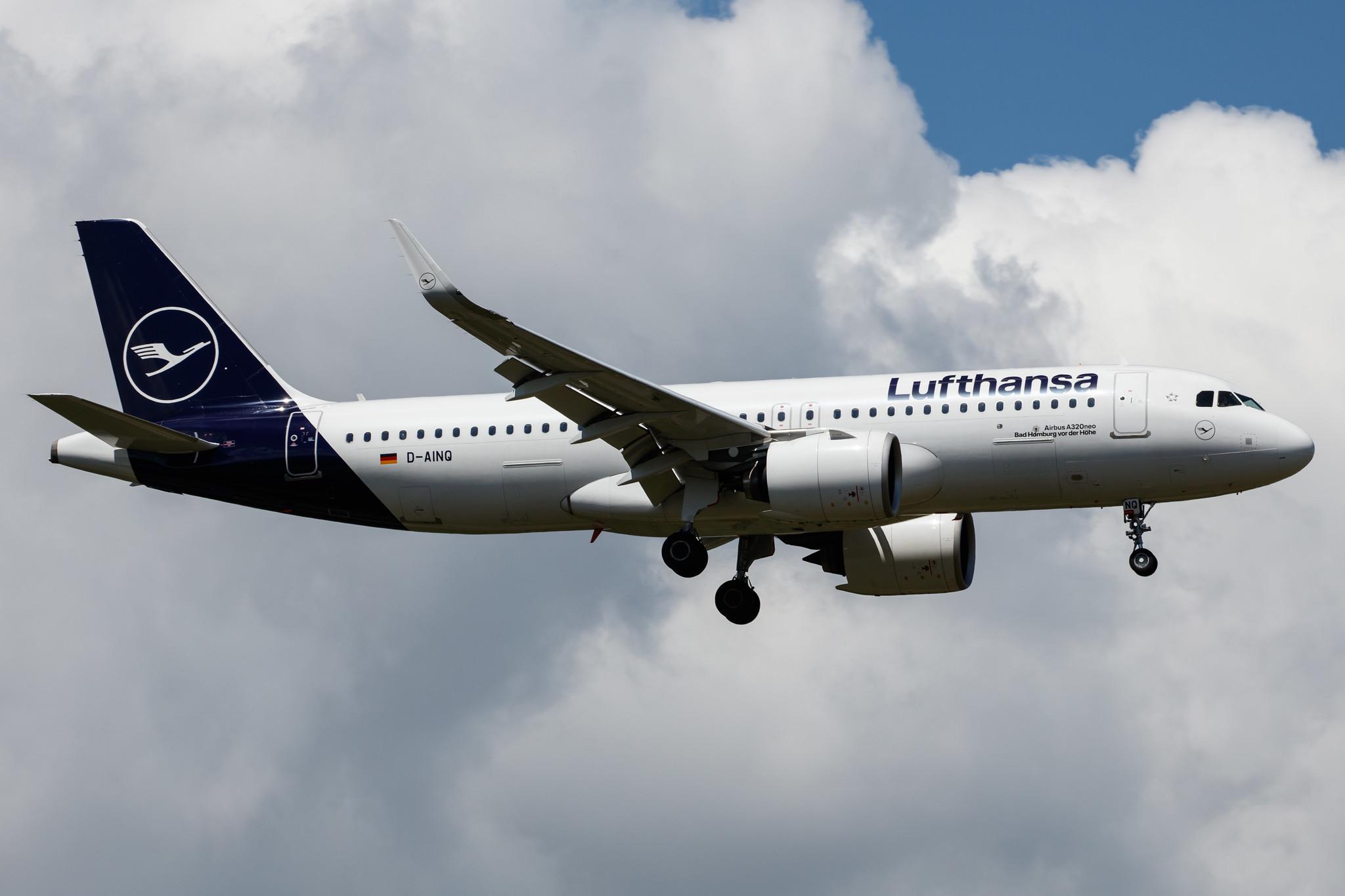 Frankfurt Airport: Lufthansa (LH / DLH) |  Airbus A320-271N A20N | D-AINQ | MSN 8870