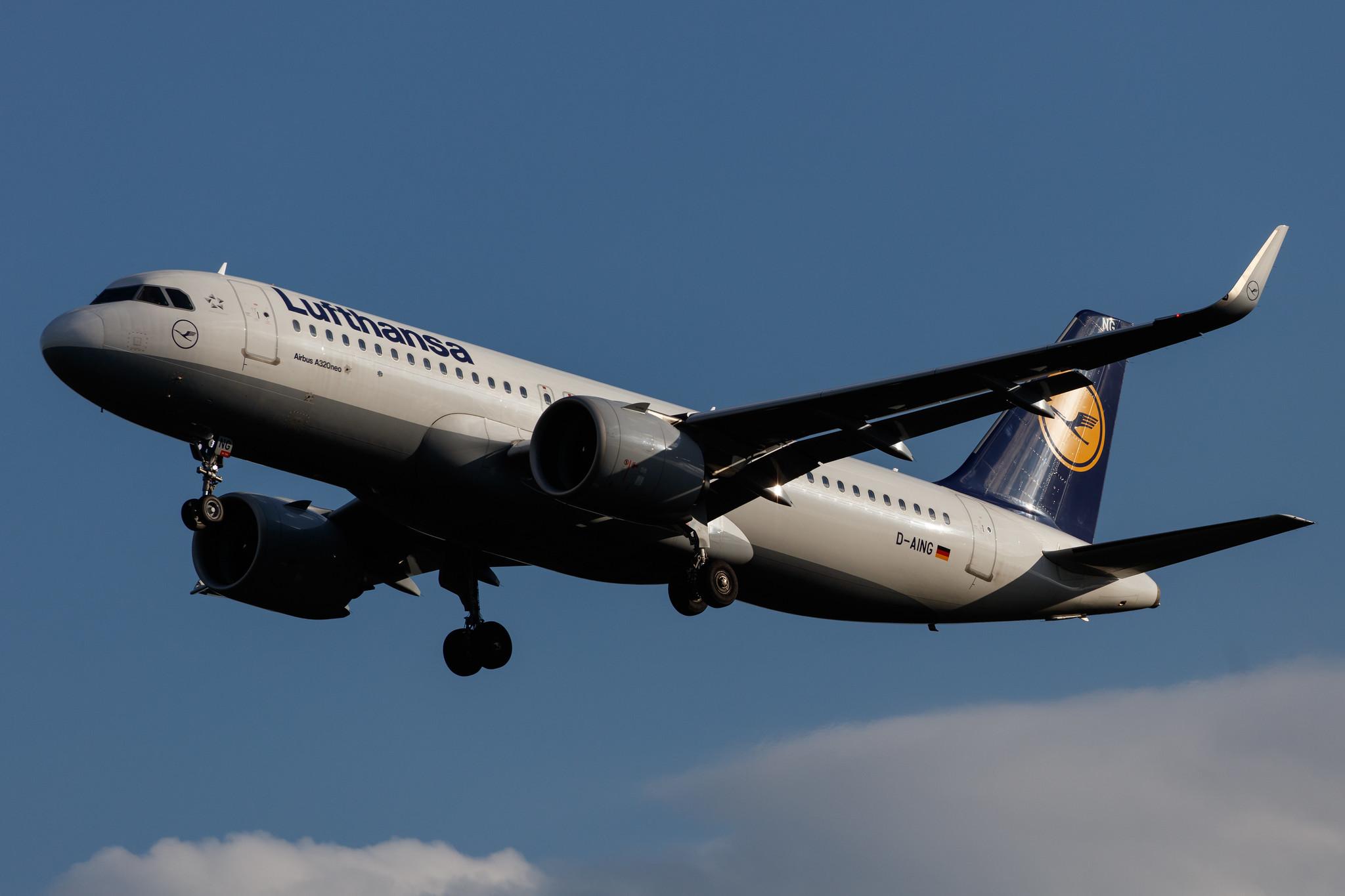 Frankfurt Airport: Lufthansa (LH / DLH) |  Airbus A320-271N A20N | D-AING | MSN 7588