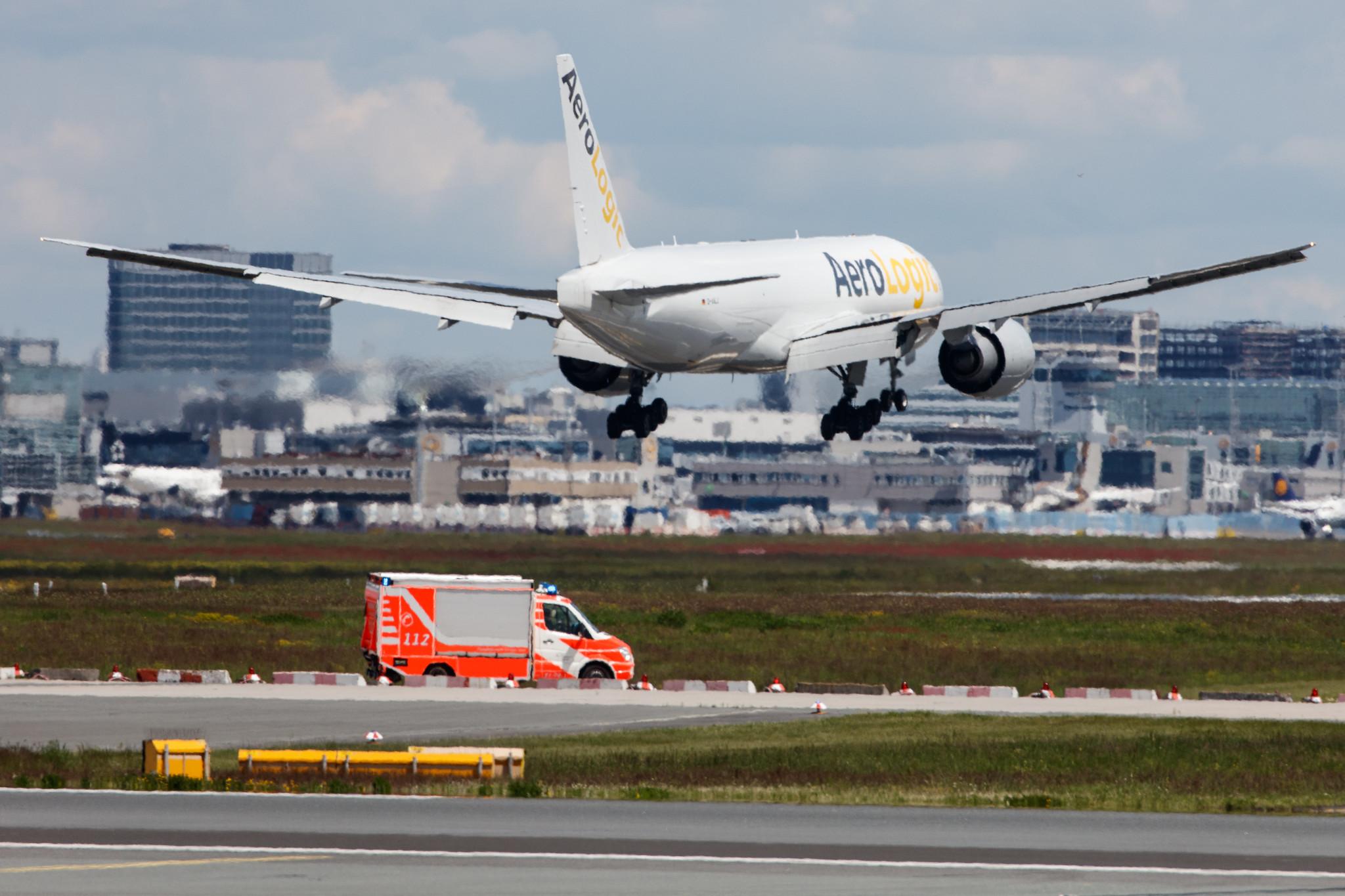 Frankfurt Airport: AeroLogic (3S / BOX) |  Boeing 777-F6N B77L | D-AALJ | MSN 37710