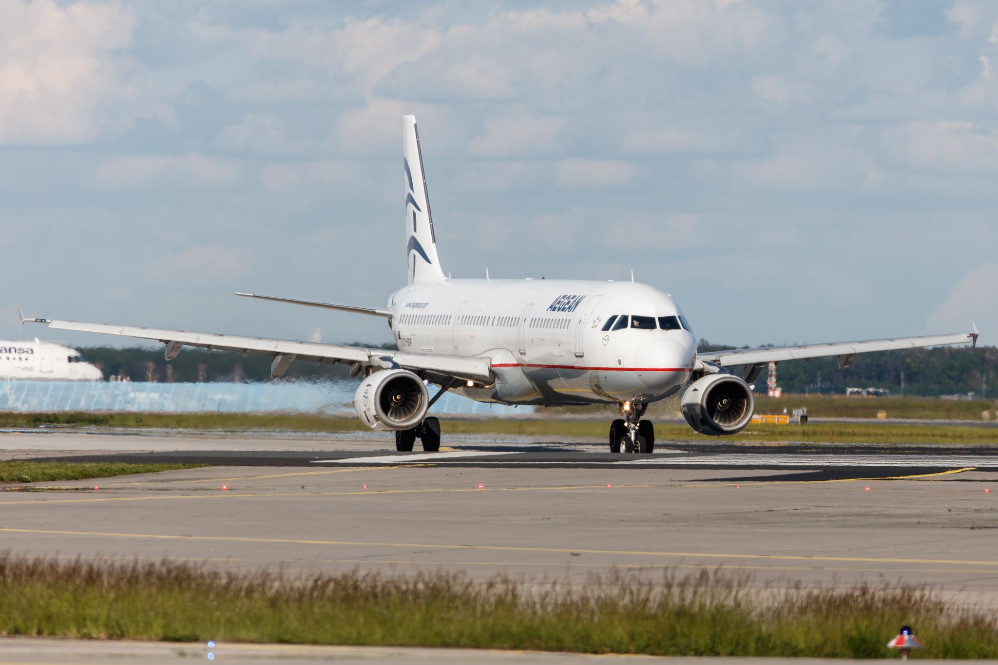 Frankfurt Airport: Aegean Airlines (A3 / AEE) |  Airbus A321-232 A321 | SX-DGP | MSN 3302