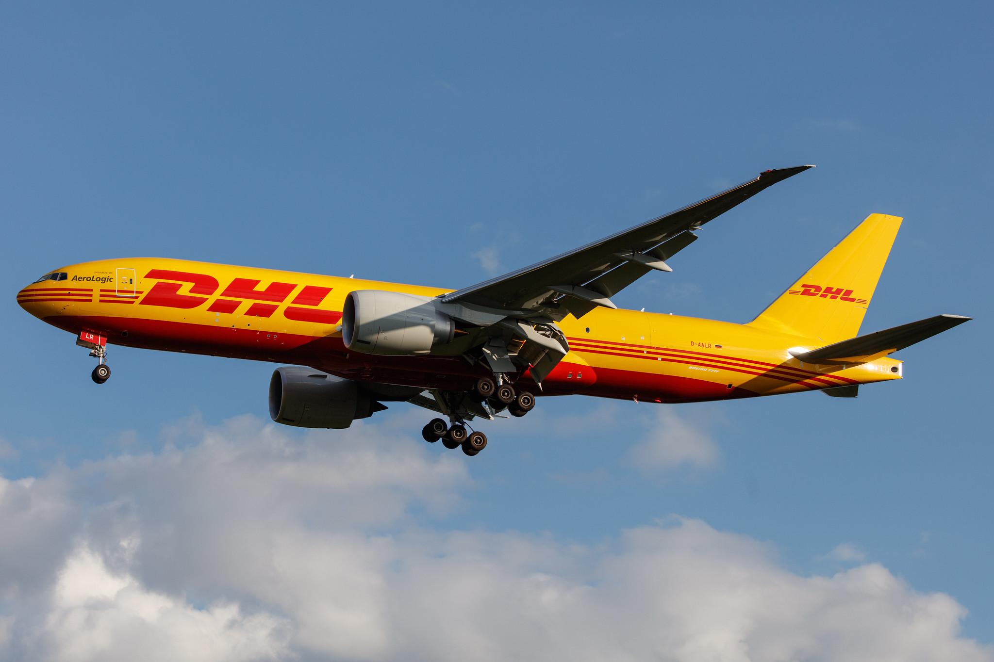 Frankfurt Airport: DHL (D0 / DHK) | Operator: AeroLogic |  Boeing 777-F B77L | D-AALR | MSN 66814
