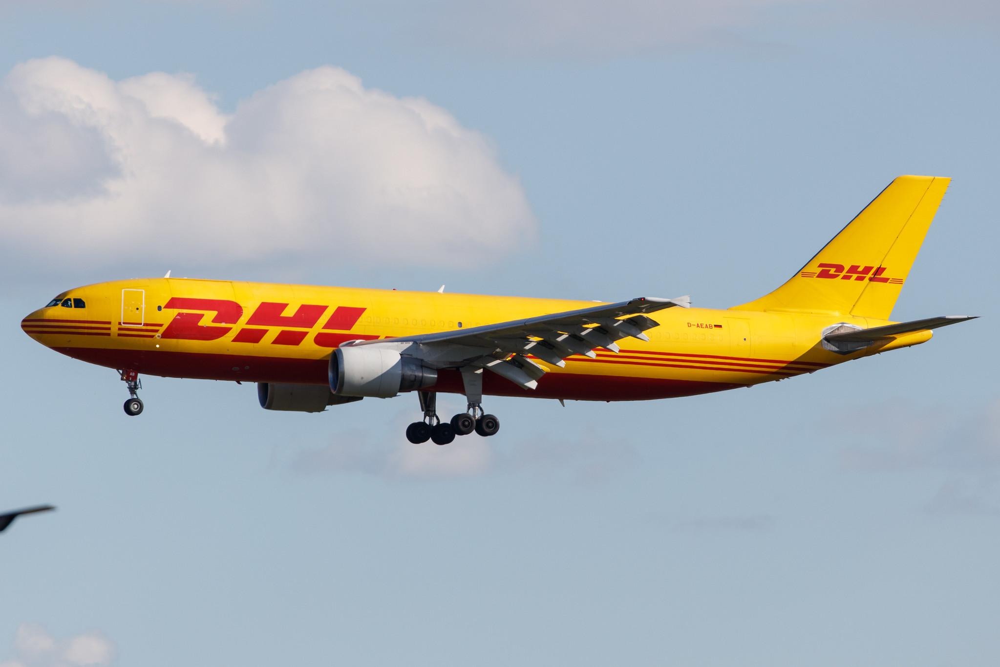 Frankfurt Airport: DHL (D0 / DHK) | Operator: European Air Transport |  Airbus A300B4-622R(F) A306 | D-AEAB | MSN 837