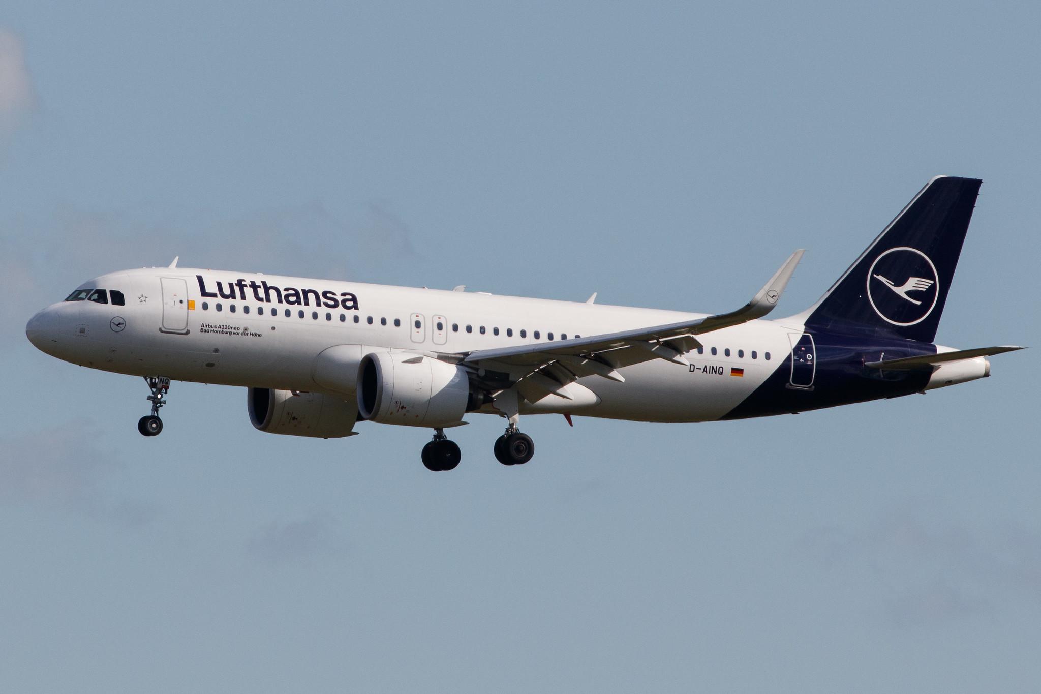 Frankfurt Airport: Lufthansa (LH / DLH) |  Airbus A320-271N A20N | D-AINQ | MSN 8870