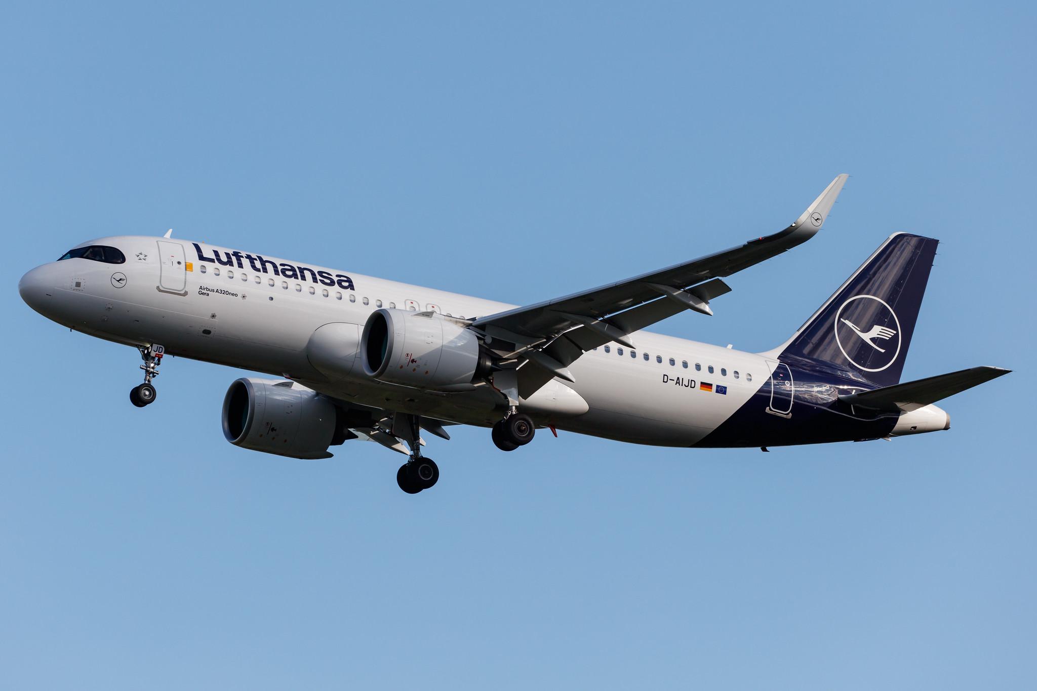Frankfurt Airport: Lufthansa (LH / DLH) |  Airbus A320-271N A20N | D-AIJD | MSN 10281