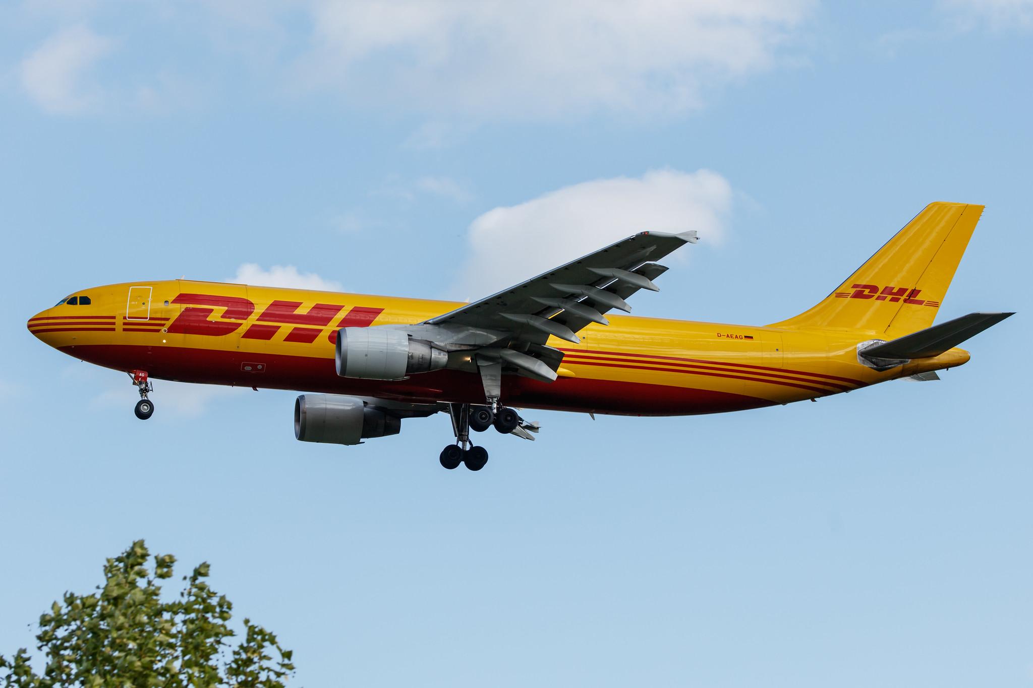 Frankfurt Airport: DHL (D0 / DHK) | Operator: European Air Transport |  Airbus A300B4-622R(F) A306 | D-AEAG | MSN 621