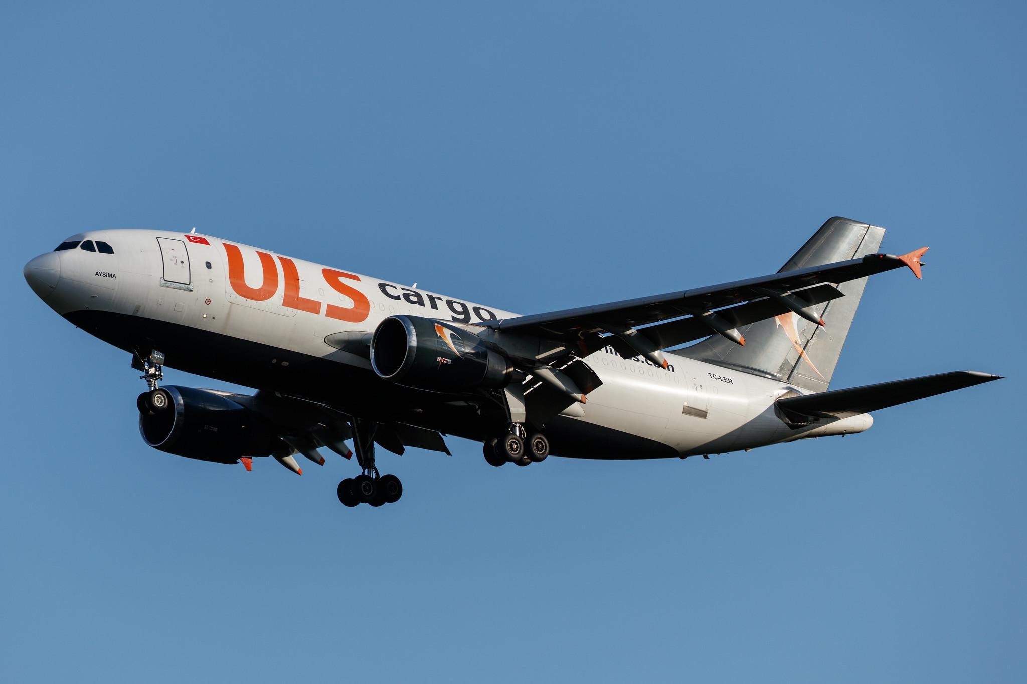 Frankfurt Airport: ULS Airlines Cargo (GO / KZU) |  Airbus A310-308(F) A310 | TC-LER | MSN 646