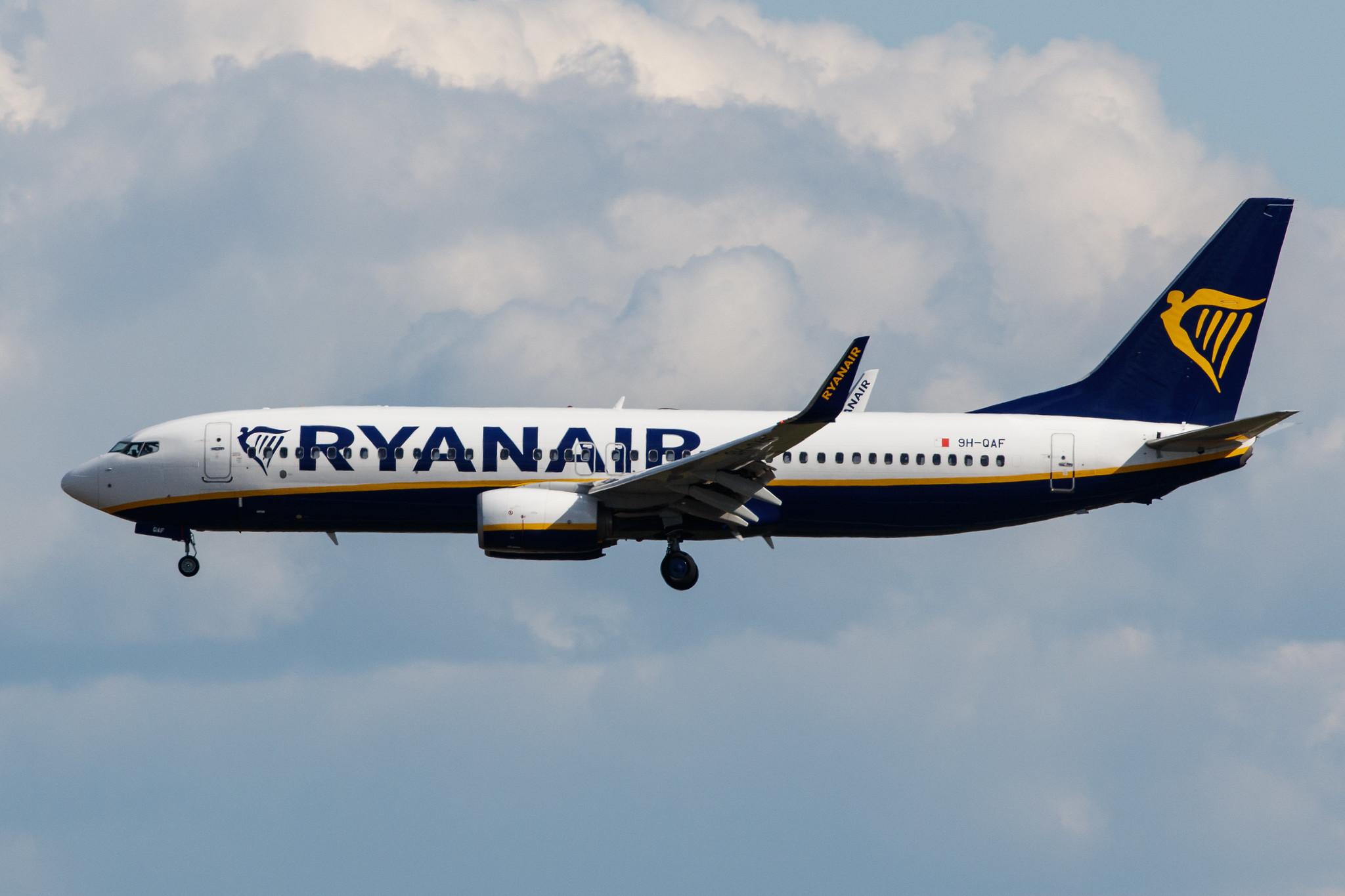 Frankfurt Airport: Ryanair (FR / RYR) | Operator: Malta Air |  Boeing 737-8AS B738 | 9H-QAF | MSN 44811