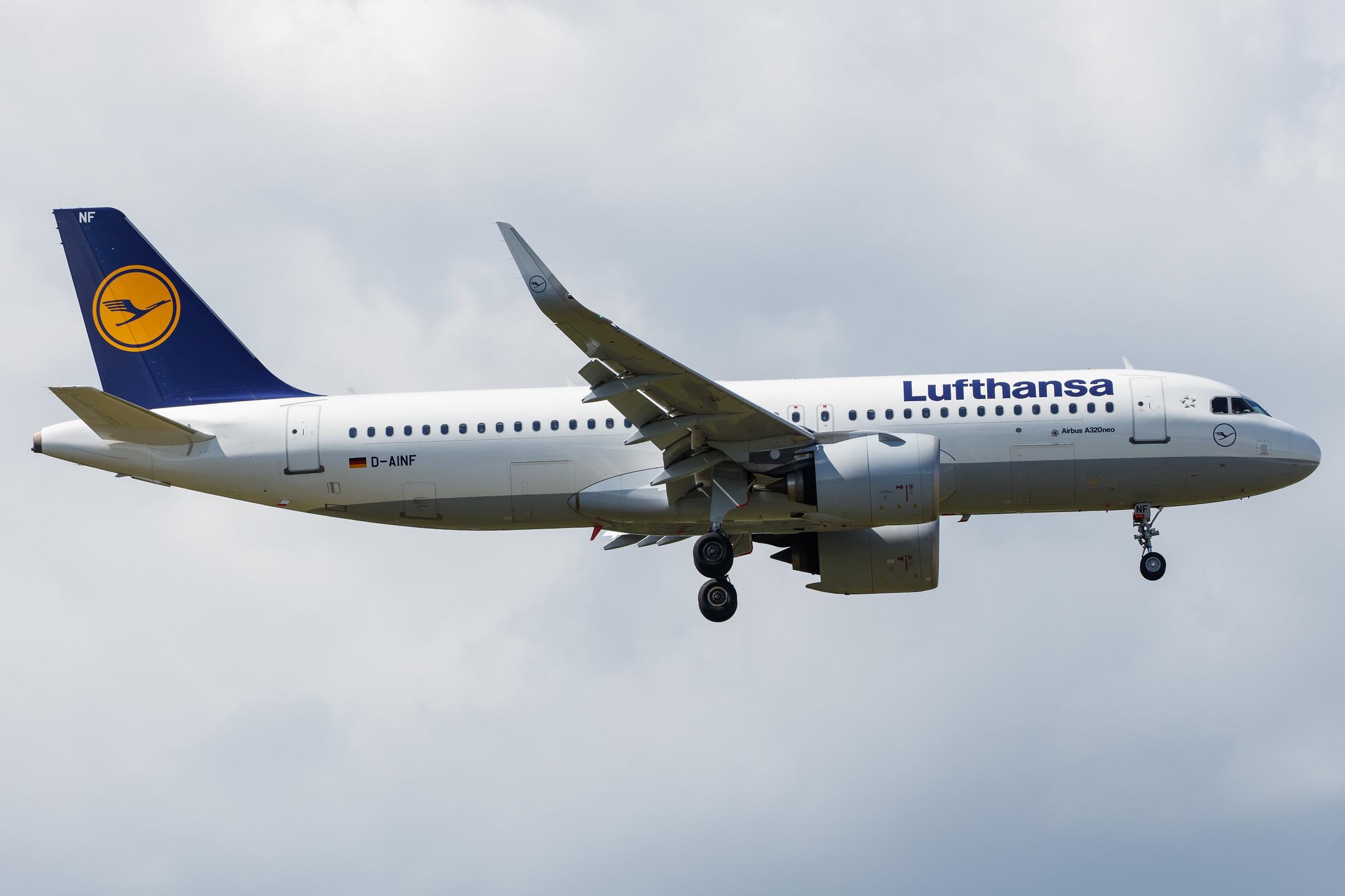 Frankfurt Airport: Lufthansa (LH / DLH) |  Airbus A320-271N A20N | D-AINF | MSN 7577
