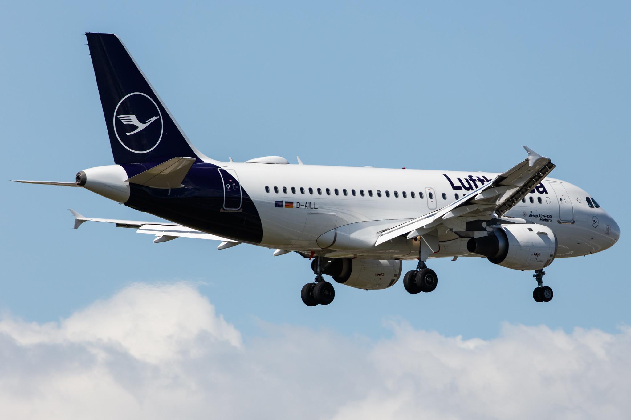 Frankfurt Airport: Lufthansa (LH / DLH) |  Airbus A319-114 A319 | D-AILL | MSN 0689