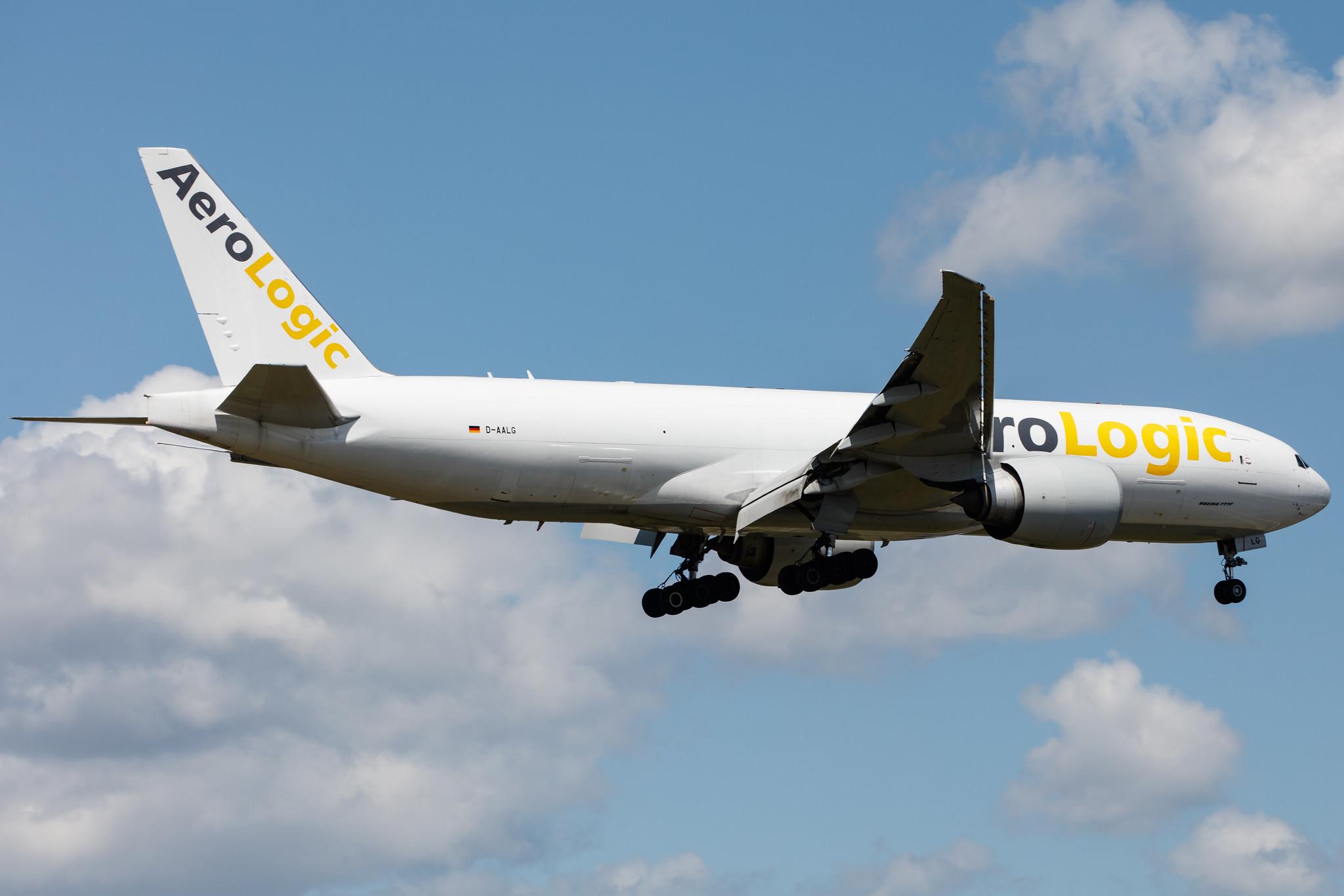 Frankfurt Airport: AeroLogic (3S / BOX) |  Boeing 777-FZN B77L | D-AALG | MSN 36199