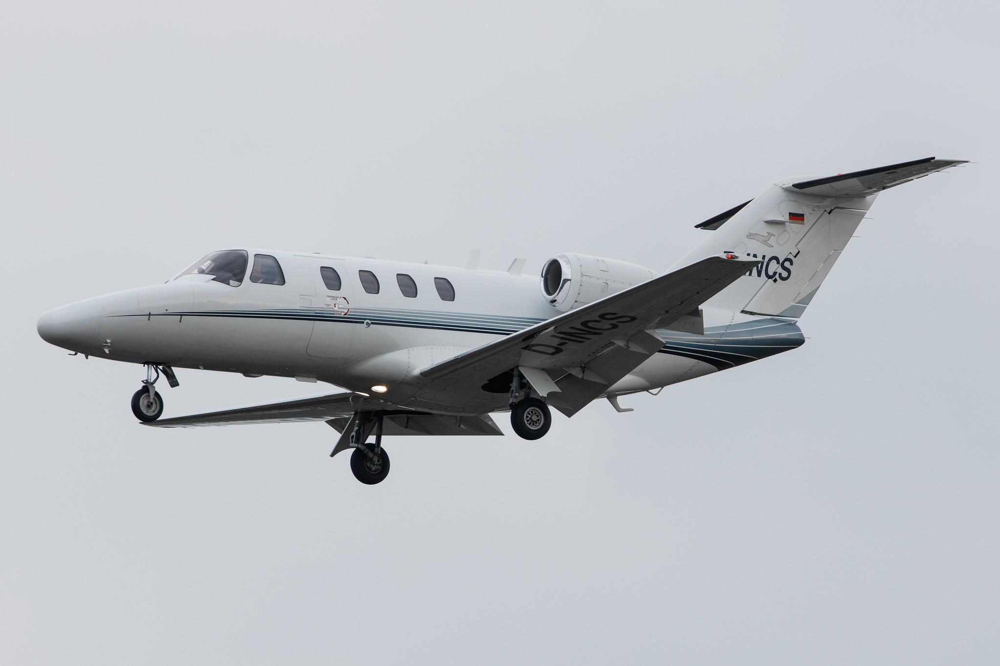 Hamburg Airport: Private owner |  Cessna 525 CitationJet CJ1 C525 | D-INCS | MSN 525-0466