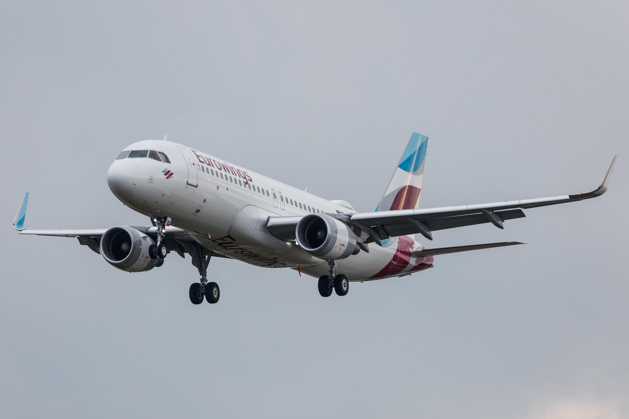 Hamburg Airport: Eurowings (EW / EWG) |  Airbus A320-214 A320 | D-AEWW | MSN 7615