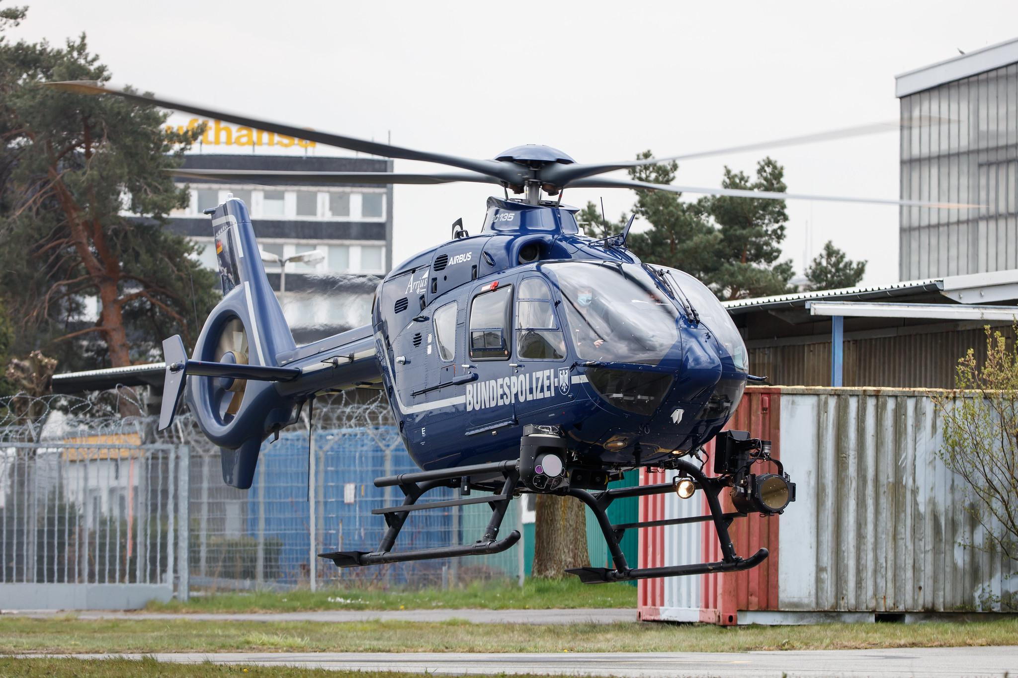 Hamburg Airport: Bundespolizei (Federal Police) |  Airbus Helicopters H135 EC35 | D-HVBG | MSN 0176