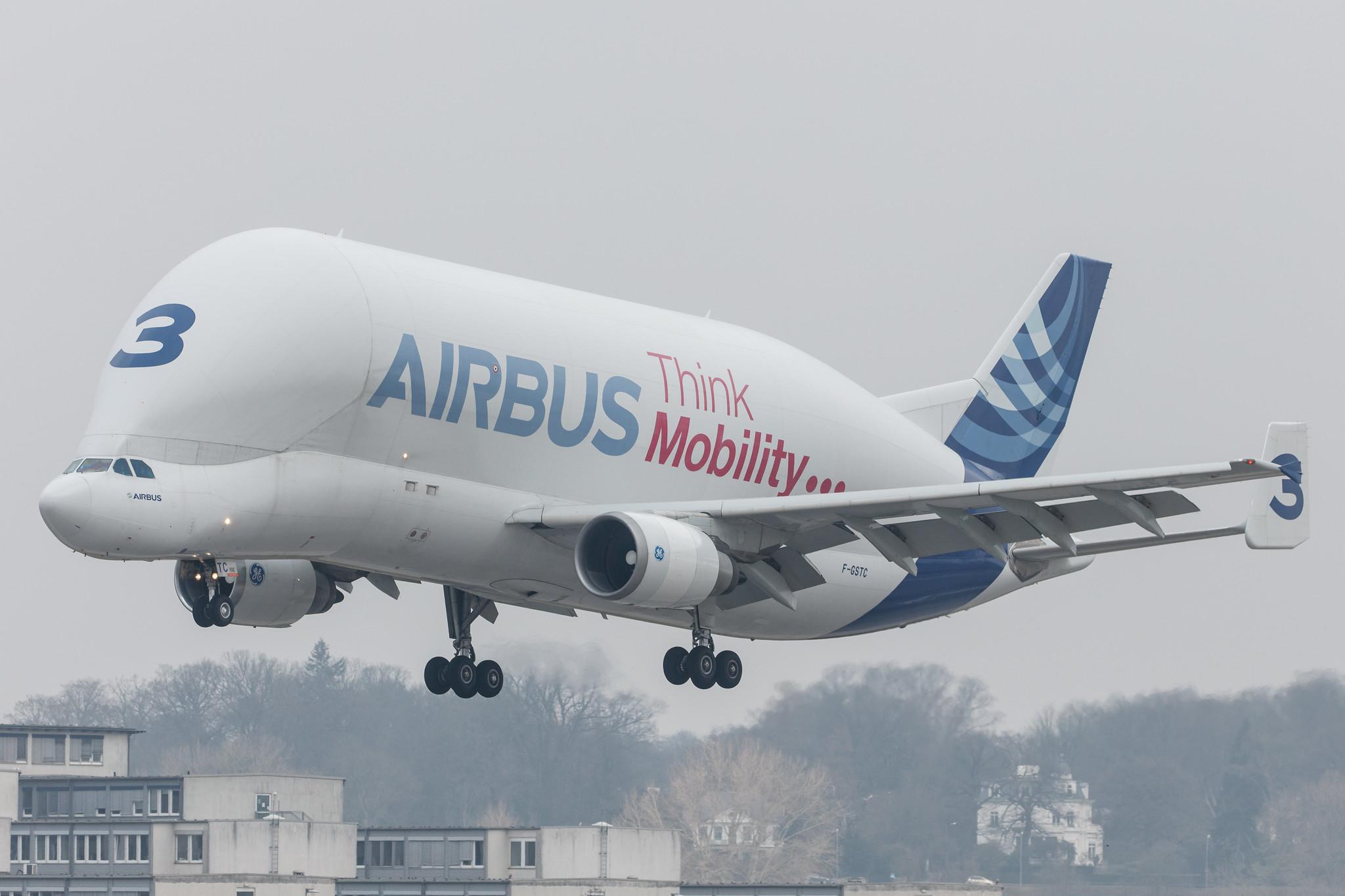 Hamburg Finkenwerder: Airbus Transport International (4Y / BGA) |  Airbus A300-608ST Beluga A3ST | F-GSTC | MSN 765