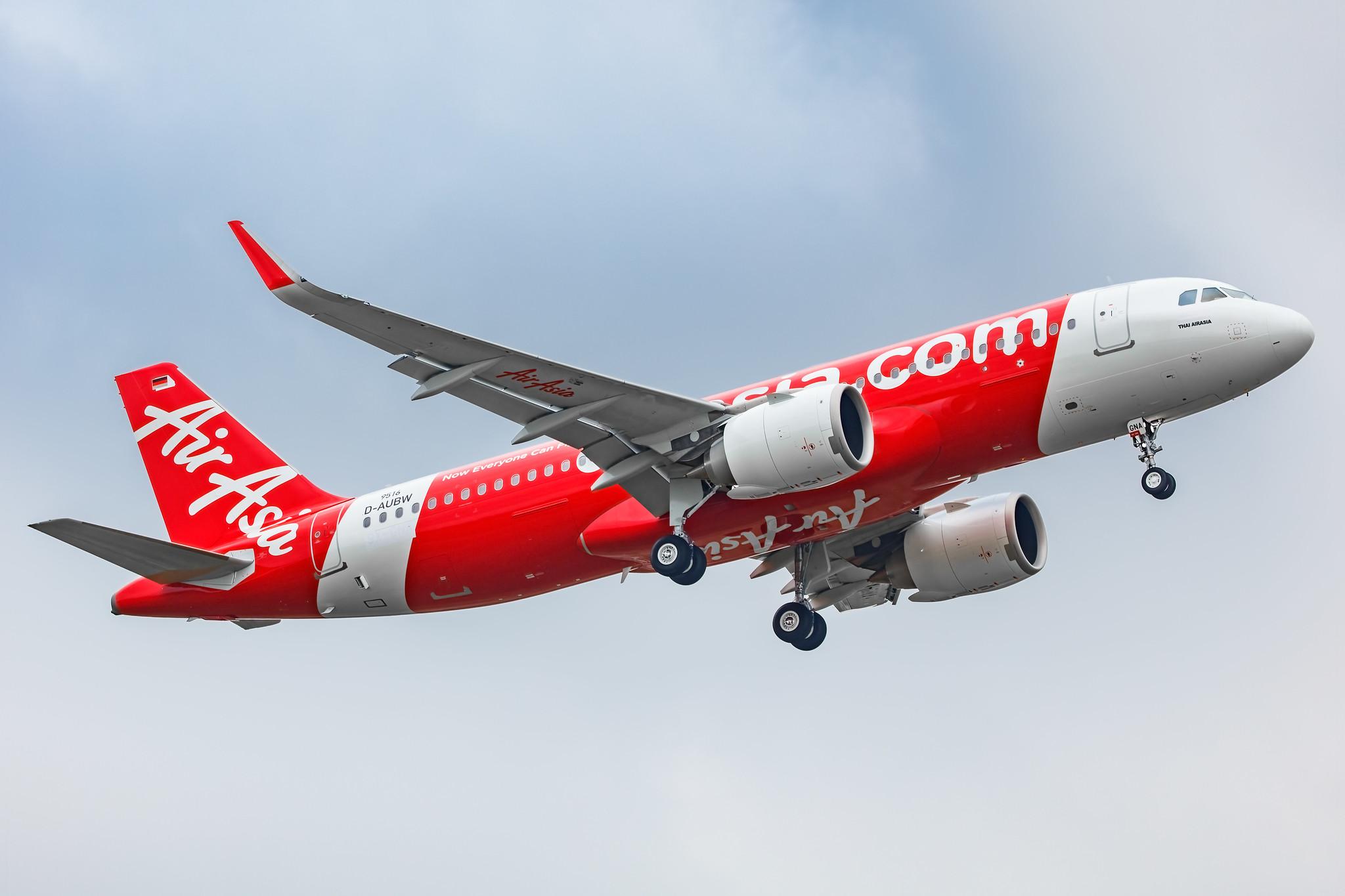 Hamburg Airport: Thai AirAsia (FD / AIQ) |  Airbus A320-251N A20N | D-AUBW (SX-GNA) | MSN 9516