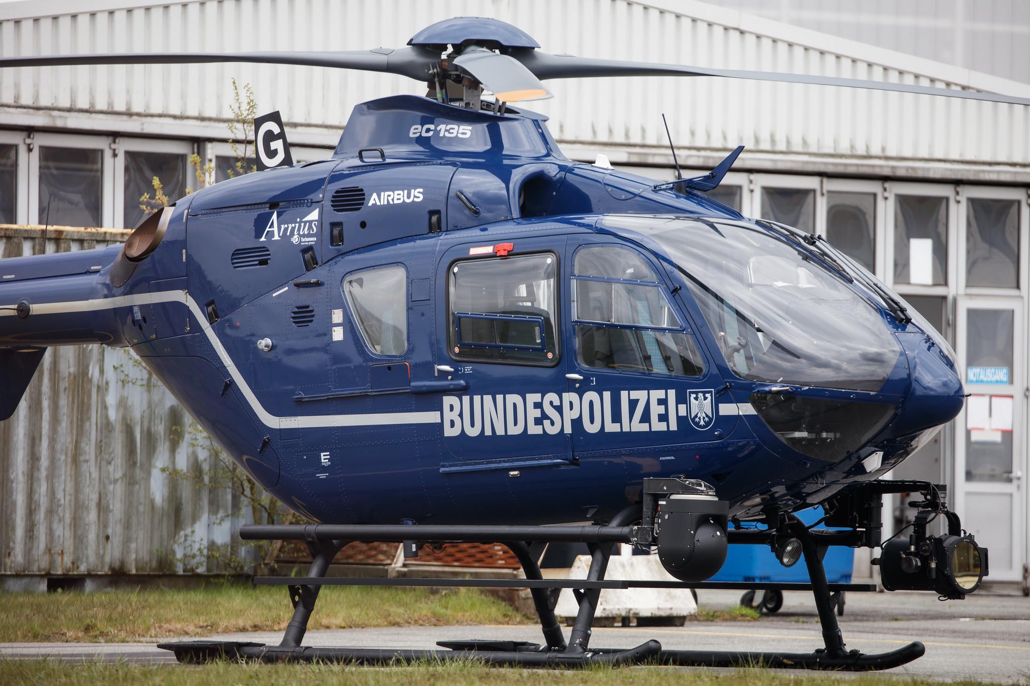 Hamburg Airport: Bundespolizei (Federal Police) |  Airbus Helicopters H135 EC35 | D-HVBG | MSN 0176