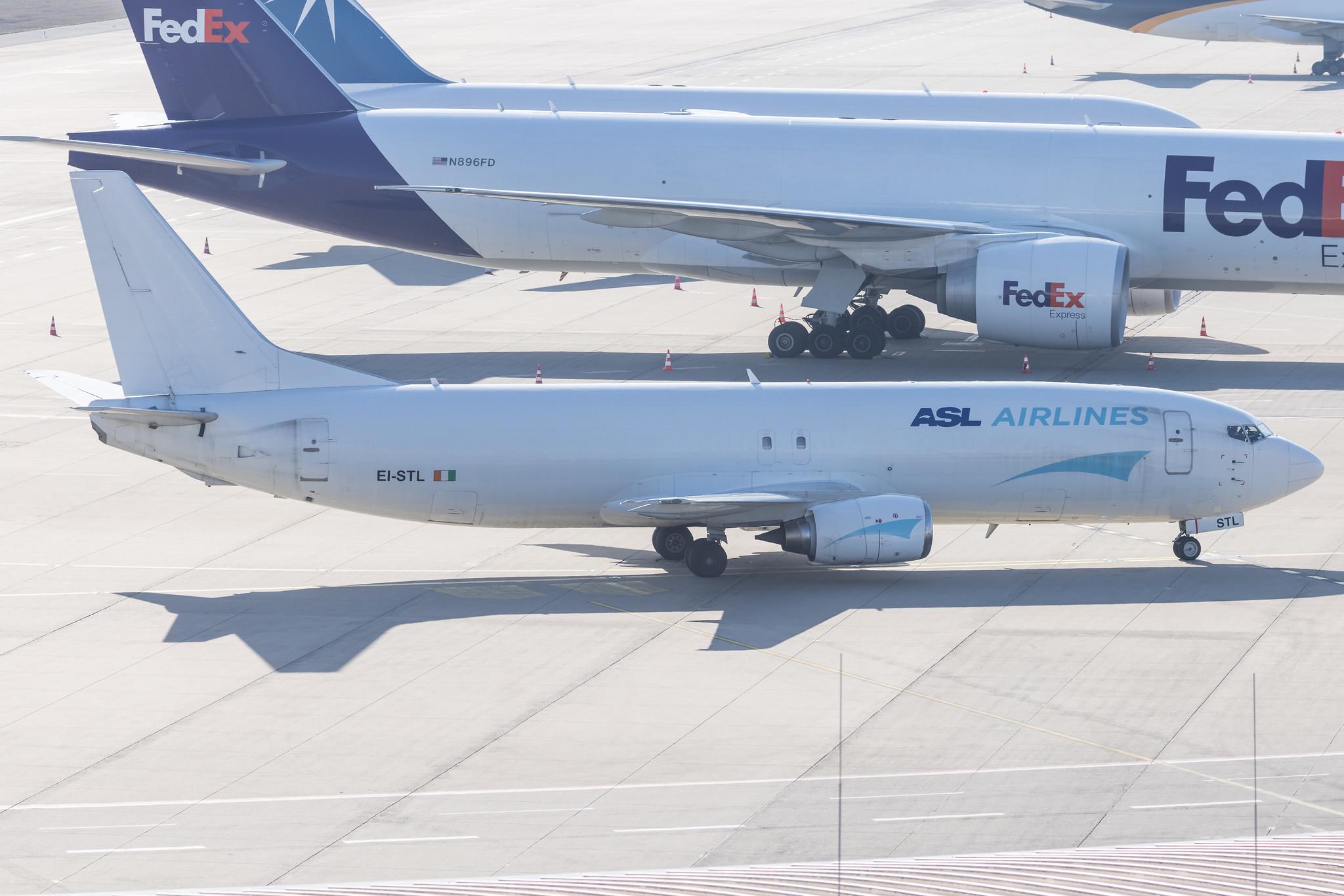 Köln Bonn Airport: ASL Airlines (/ ABR) |  Boeing 737-42C(SF) B734 | EI-STL | MSN 24231