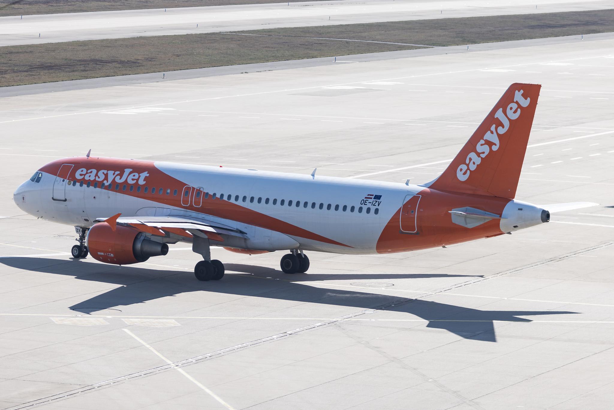 Köln Bonn Airport: easyJet (U2 / EZY) | Operator: easyJet Europe |  Airbus A320-214 A320 | OE-IZV | MSN 2968