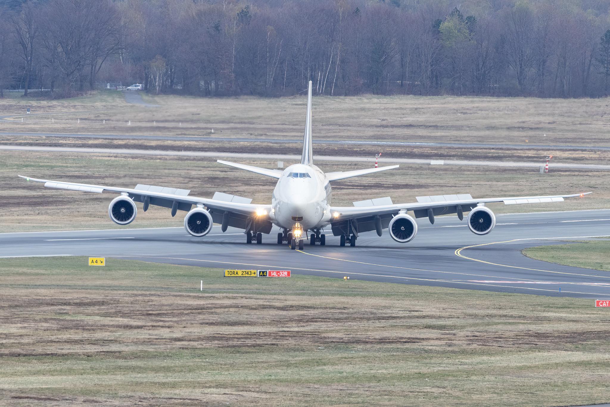 Köln Bonn Airport: UPS (5X / UPS) |  Boeing 747-8F B748 | N606UP | MSN 64253