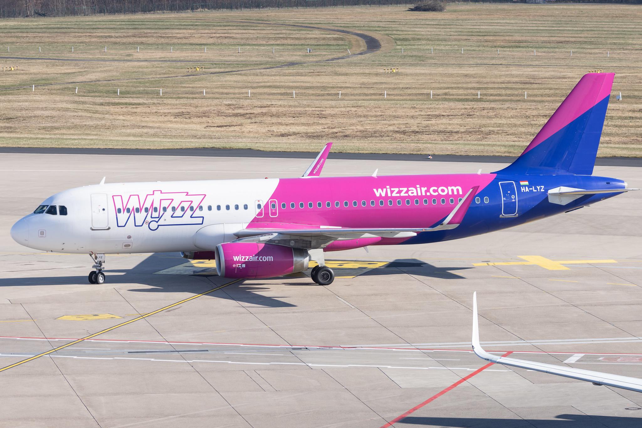 Köln Bonn Airport: Wizz Air (W6 / WZZ) |  Airbus A320-232 A320 | HA-LYZ | MSN 8355