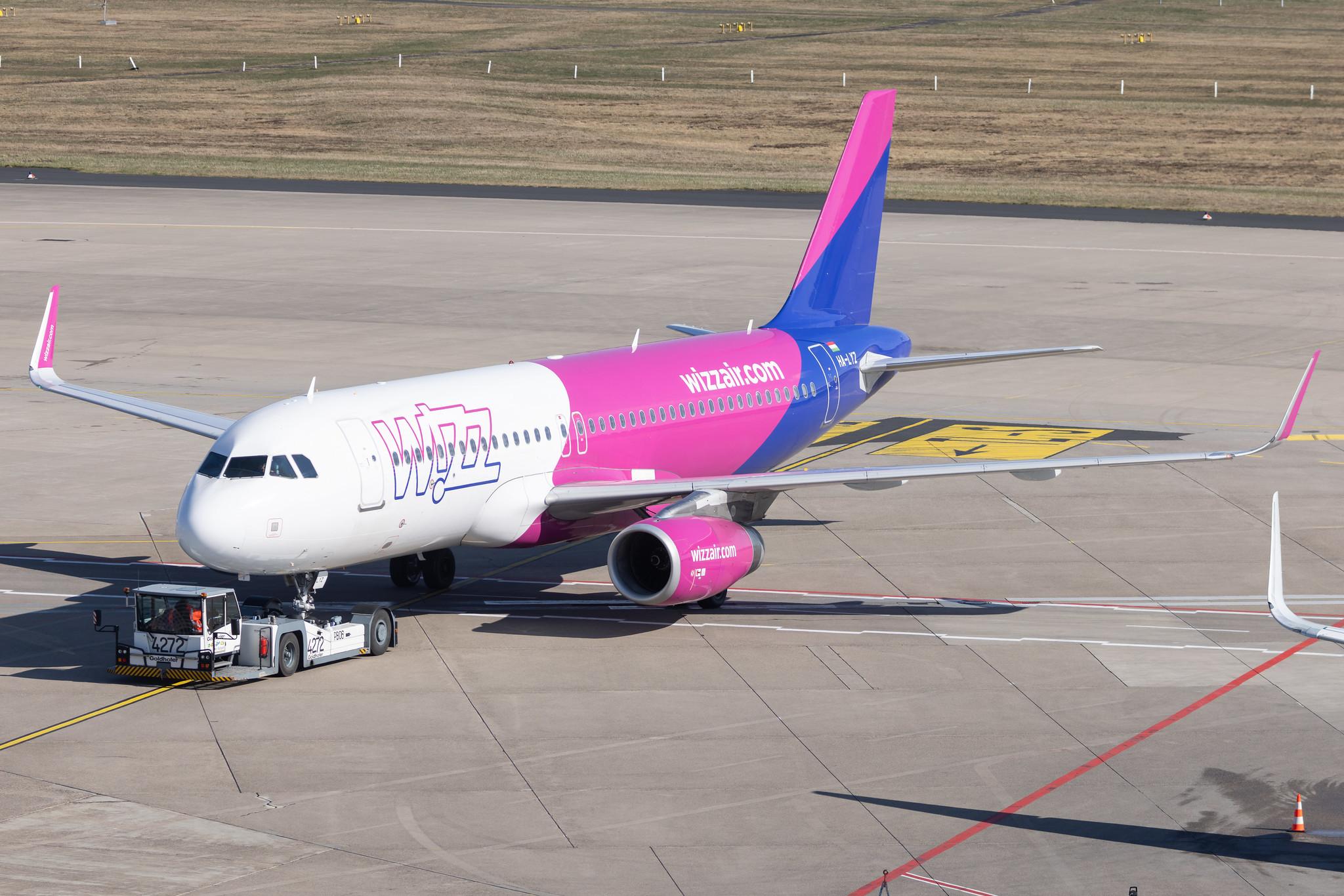 Köln Bonn Airport: Wizz Air (W6 / WZZ) |  Airbus A320-232 A320 | HA-LYZ | MSN 8355