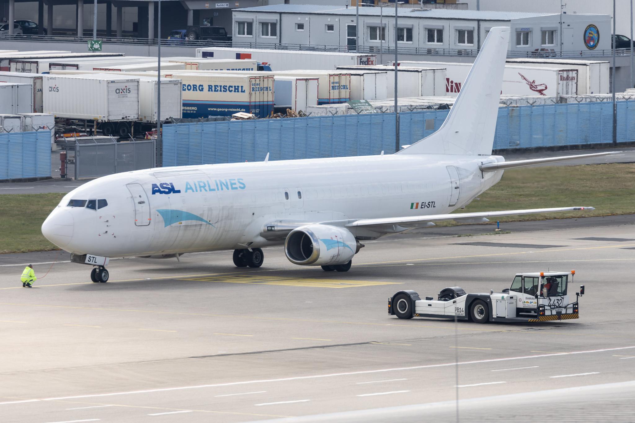 Köln Bonn Airport: ASL Airlines (/ ABR) |  Boeing 737-42C(SF) B734 | EI-STL | MSN 24231