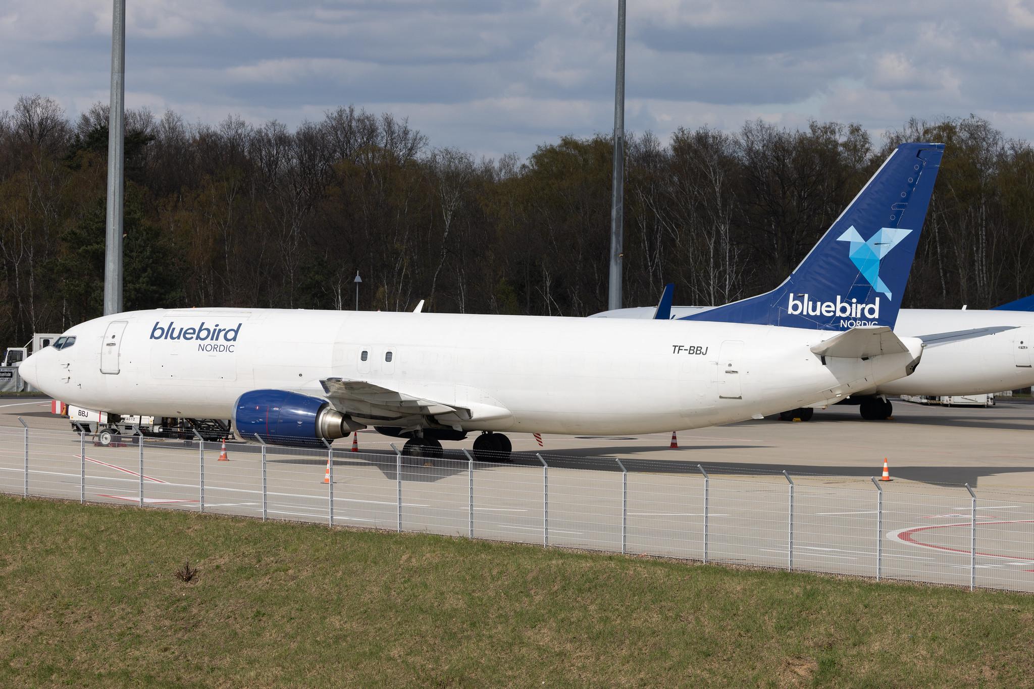 Köln Bonn Airport: Bluebird Nordic (BO / BBD) |  Boeing 737-476(SF) B734 | TF-BBJ | MSN 24436